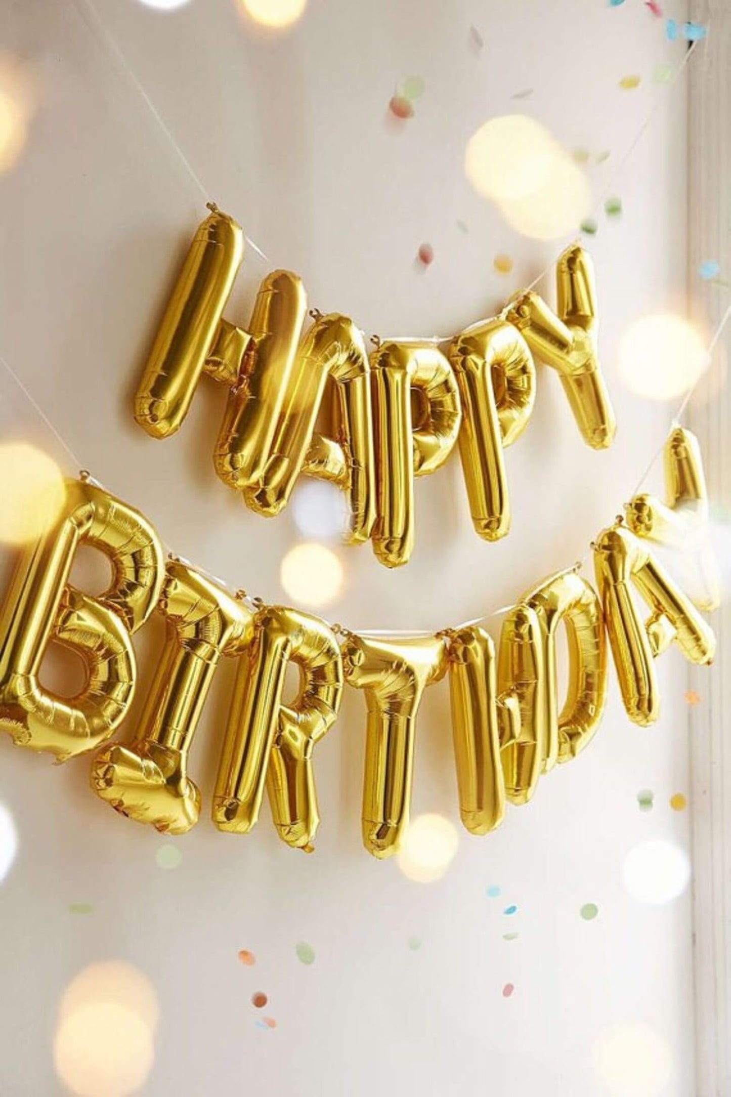 85 Pcs Gold Letter Balloons,16 Inch Foil Alphabet Number Double Set
