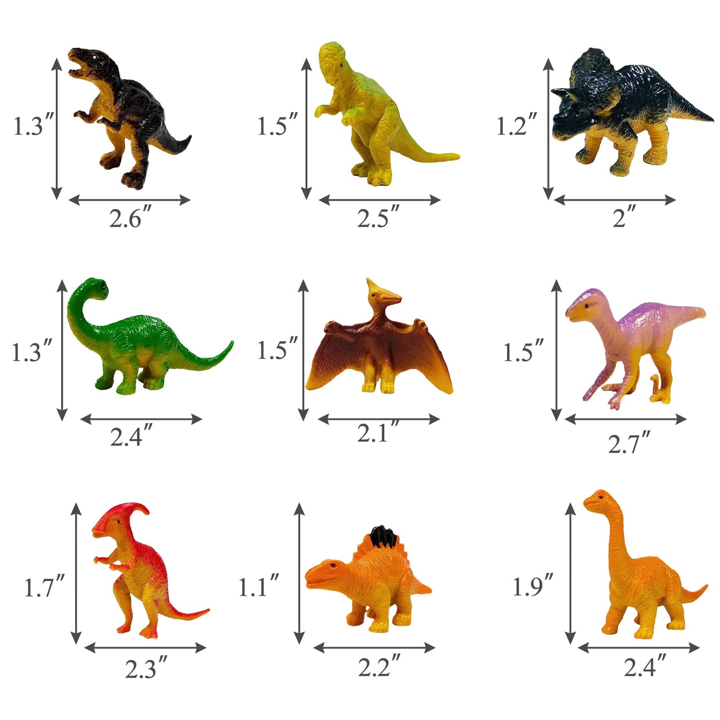 GLAHORSE 26 PCS Dinosaur Cake Toppers With Dinosaur Eggs Leaves Trees Cake Decorations For Birthday