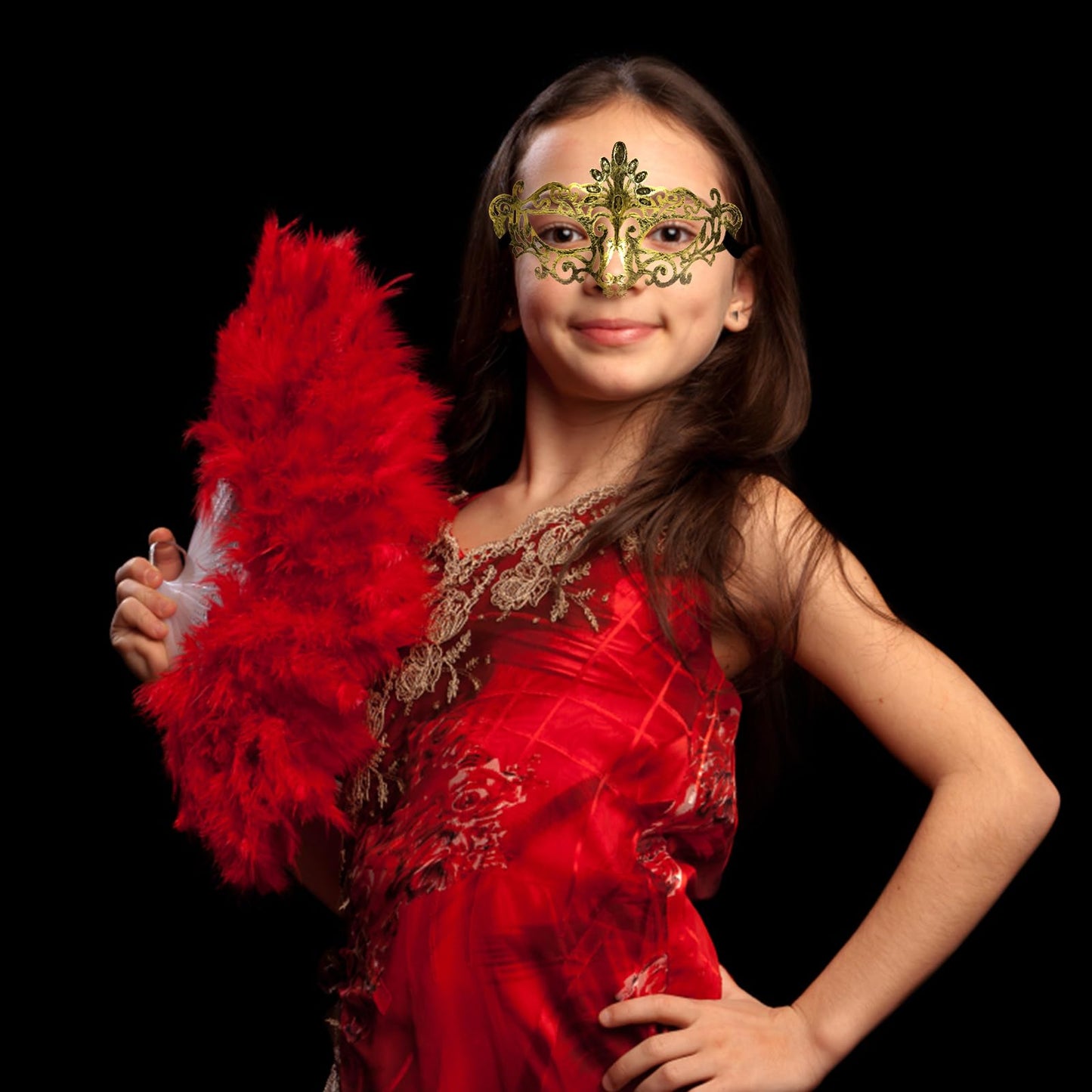 yeload Masquerade Masks 100 Bulk Vintage Masks of Masquerade Party, Venetian, Mardi Gras