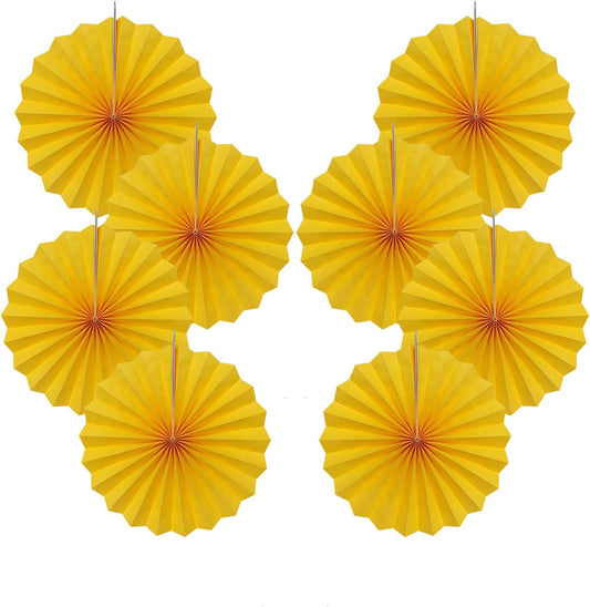Morange Party Decorations,,Halloween Decor Events Accessories，Orange Birthday Decorations,Sunset Party Decorations,Party Fans 30 Color DIY Set (Morange)