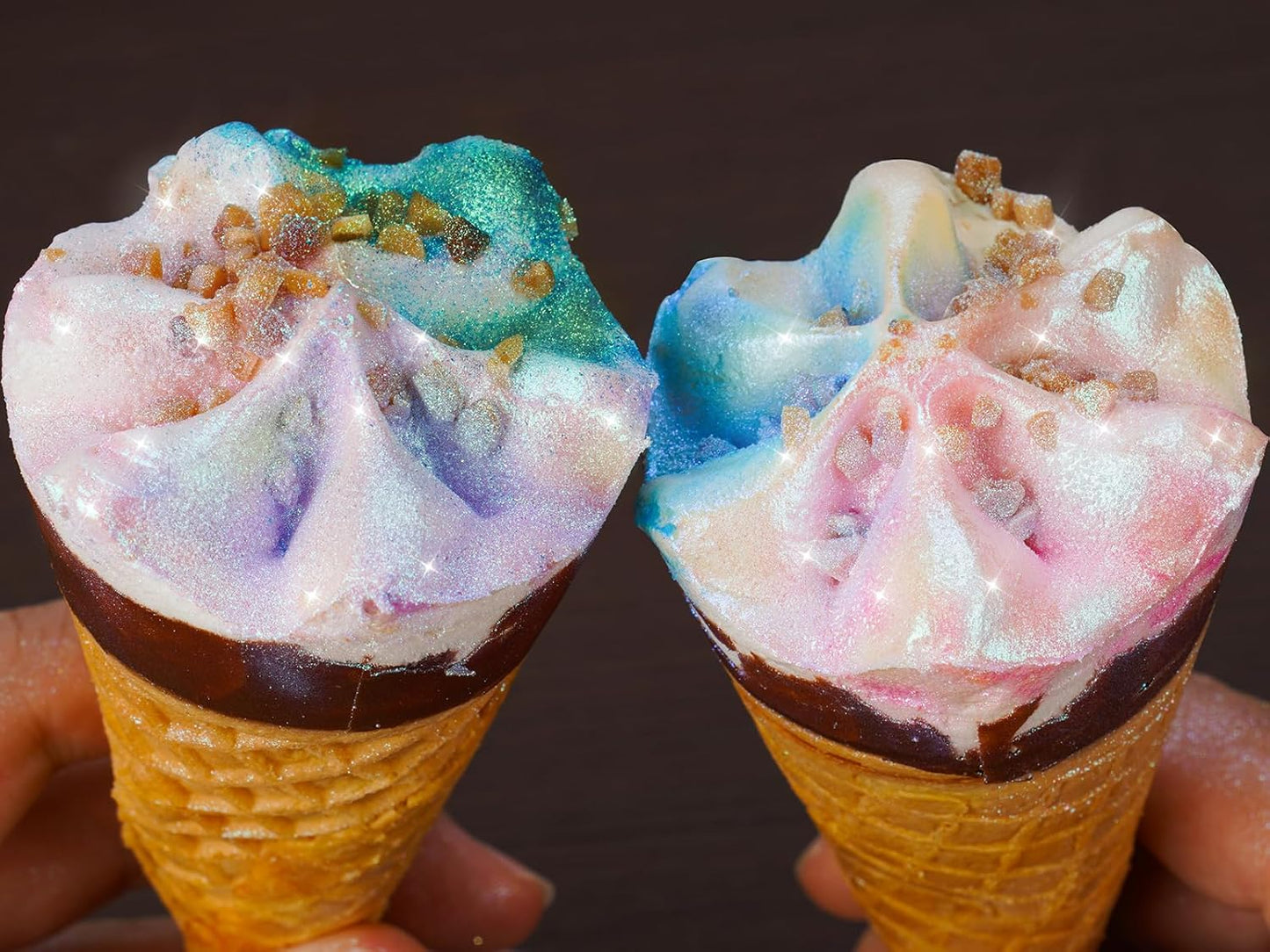 NiHome Edible Food-Grade Glimmer Powder Glitter Luster Dust Metallic Food Decorating Sprinkle Glimmery Dust for Drink Wine Beverage Cake Dessert Bakery Restaurant Vegan (0.18oz/5g, Iridescent Purple)