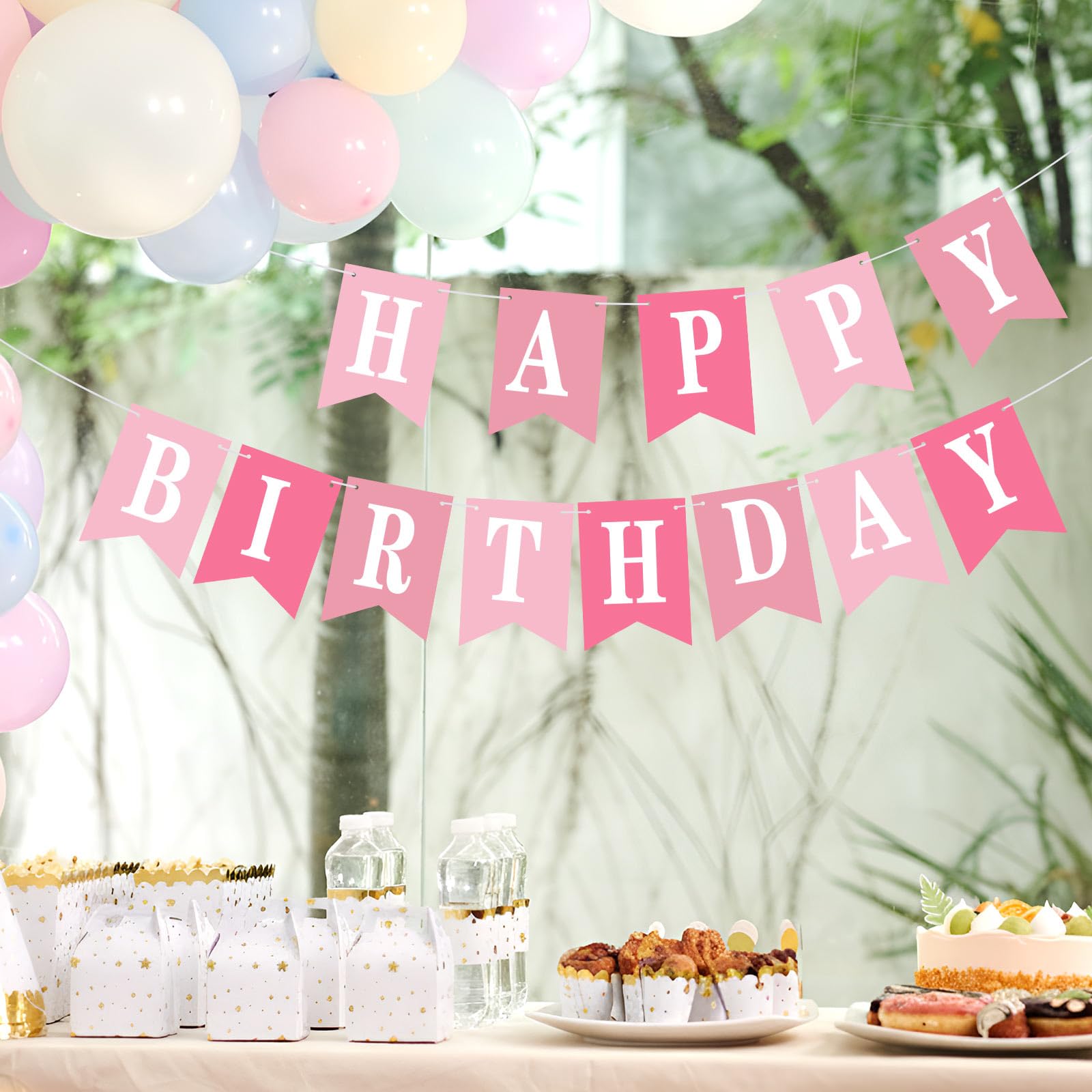 Mooliwe 171 Pcs DIY Custom Banner Kit Make Your Own Customizable Sign for Birthday Wedding Party
