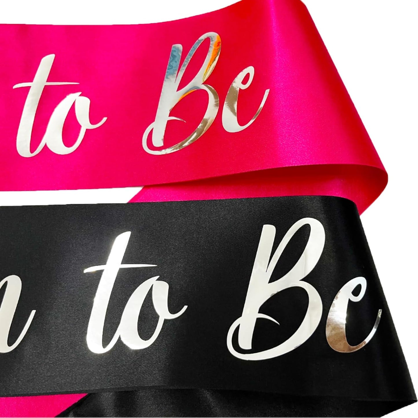 Bride to Be Sash and Groom to Be Sash, Bachelorette Party Supplies Engagement Party Favors, Bridal Shower Sashes Bachelor Decorations Hot Pink
