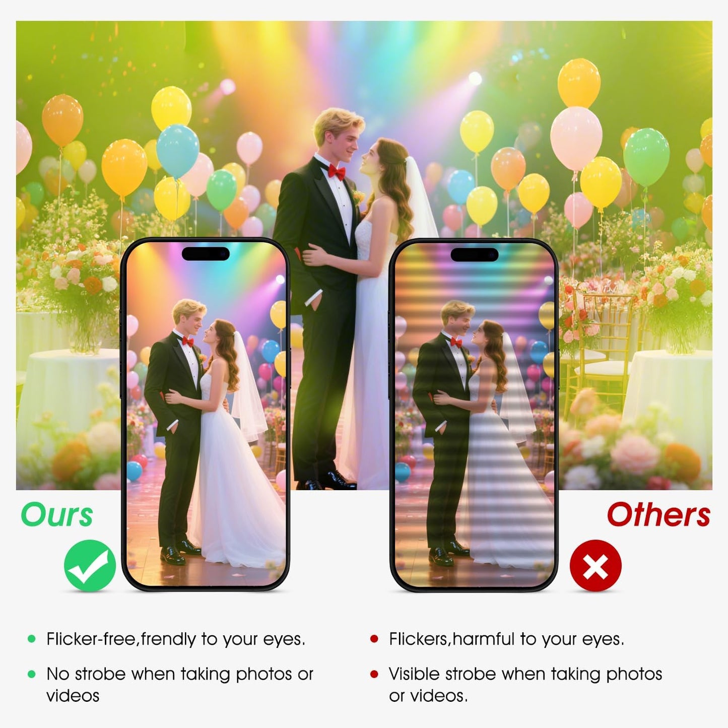 LED Flood Light Outdoor, 50W Color Changing RGB Flood Light, IP66 Waterproof Outdoor Landscape Lights Stage Lights, 3000LM Uplighting for Party, 1Pack