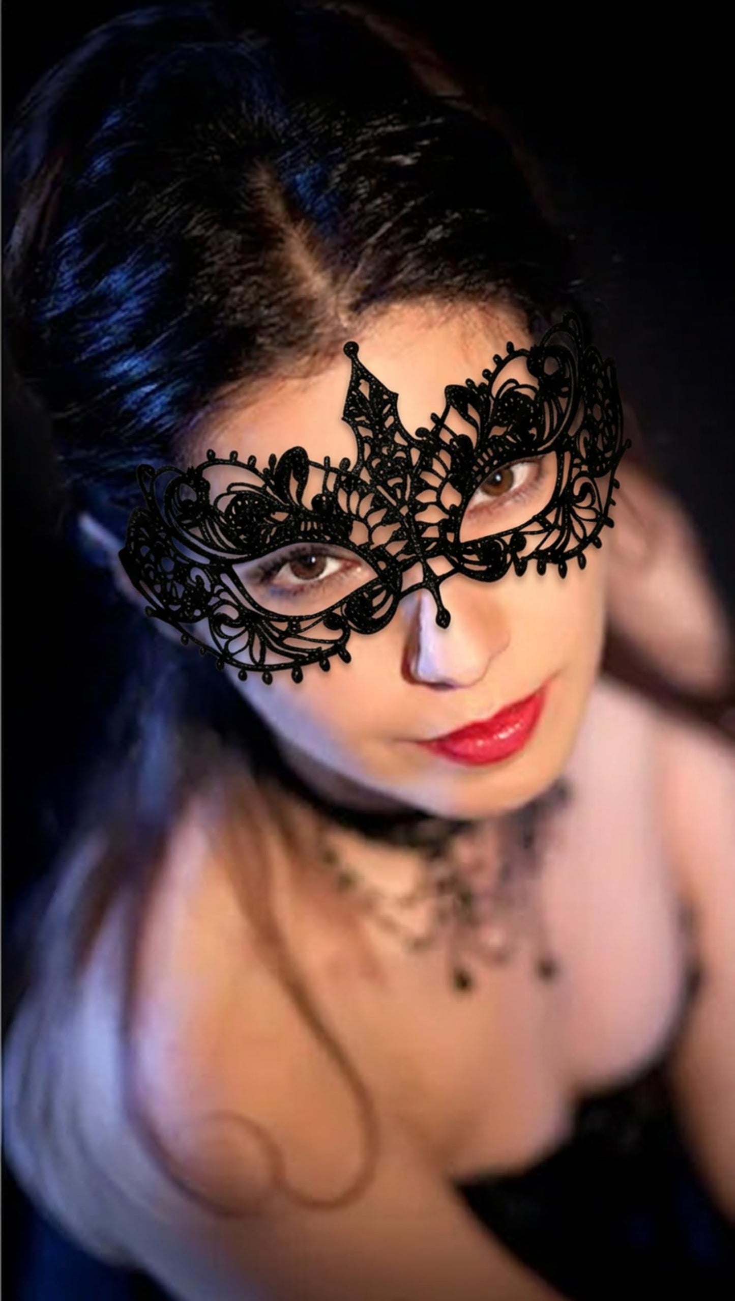 Mordarli Masquerade Mask for Women Venetian Lace Eye Masks For Party Halloween Costume Mardi Gras