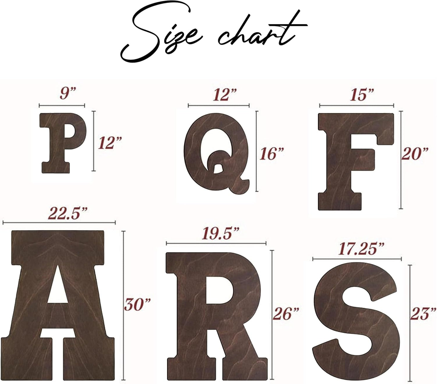 NAZENTI Wedding Guest Book Alternative Wooden Letter Personalized, Custom Initial Wedding Guest Book Alternative with Names, Wedding Guestbook for Guests to Sign, Letter Guest Book Wedding Reception