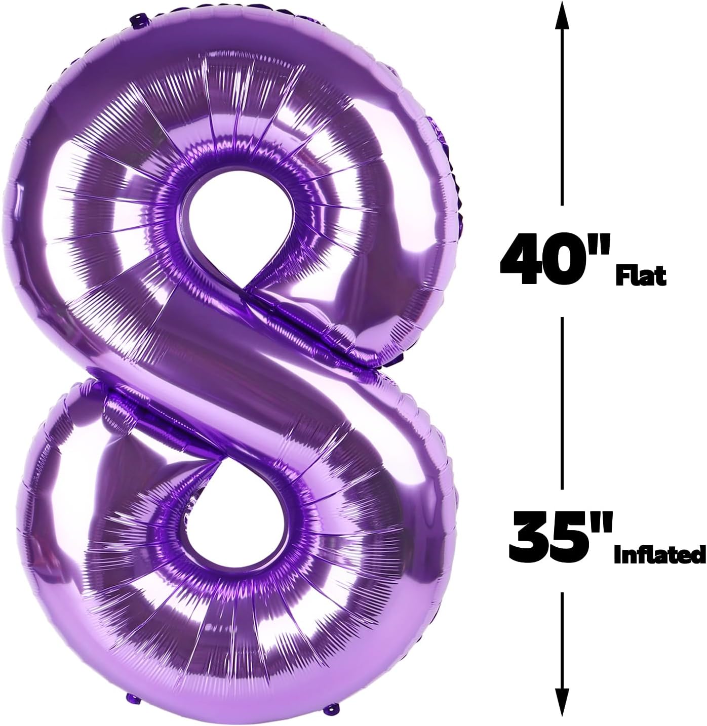 Purple Number 18 Balloon 40 Inch Birthday Decorations, Number 18 Balloon Birthday Party Decorations, Anniversary Decorations Graduations Party Supplies