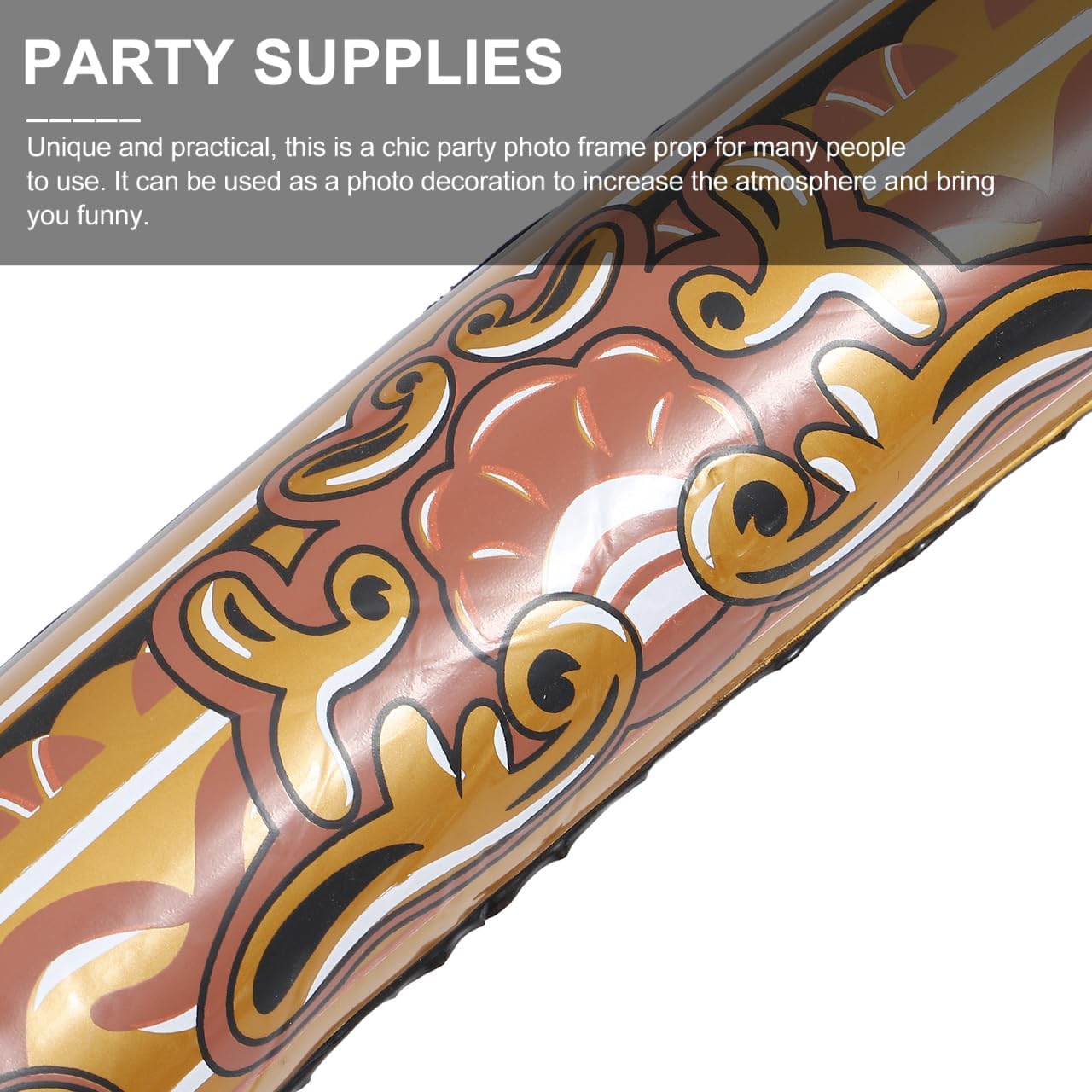 TENDYCOCO 1Pc Inflatable Frame Beautiful Selfie Picture Frame Chic Photo Booth Prop