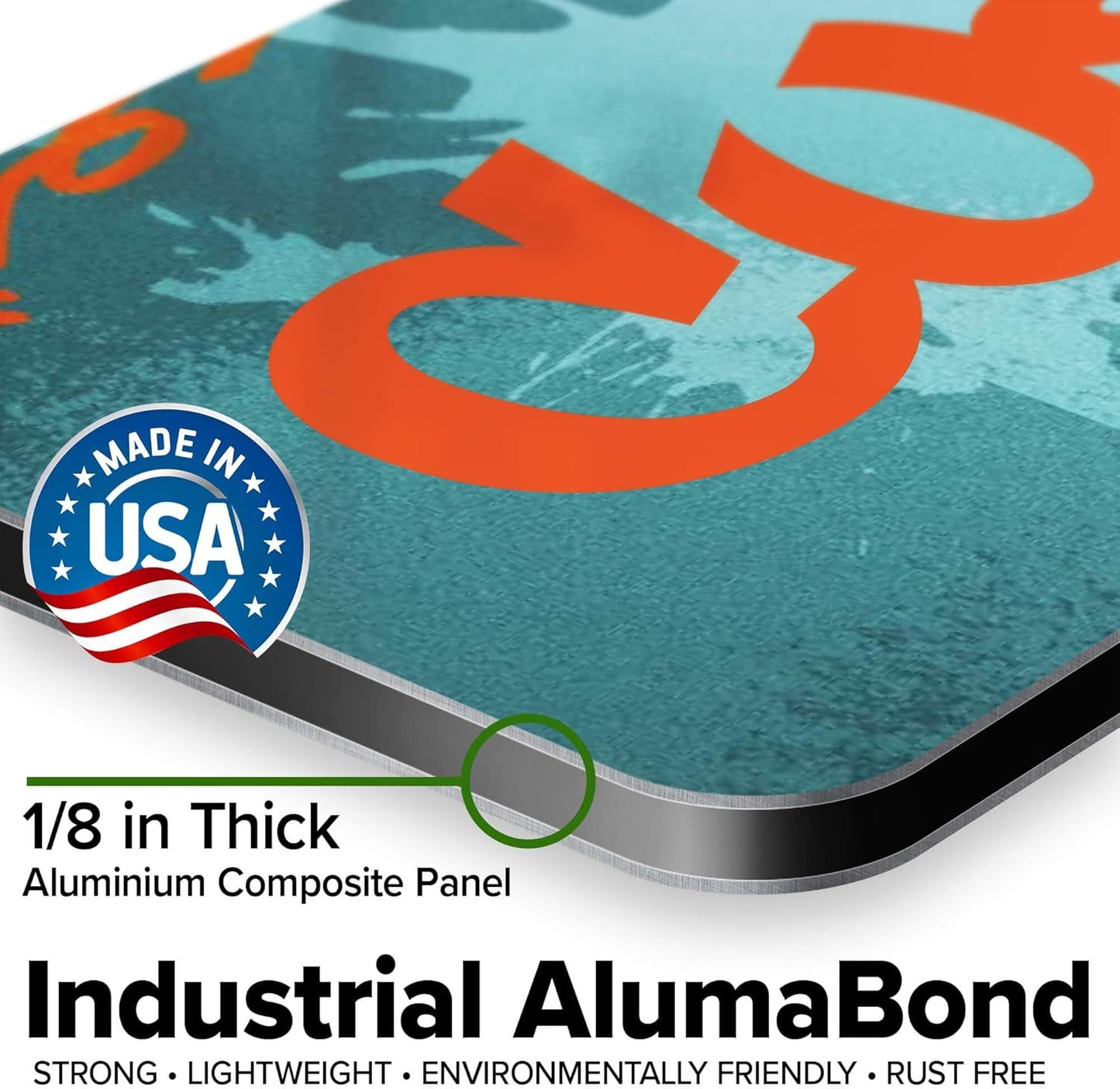 Custom Sign, Custom Street Sign, 11 Font Colors, 13 Font Styles, 4 Hole Options, 22 Sizes, 8x32 Inches, Rust Free DiBound, Fade Resistant, Made in USA by My Sign Center (Graffiti)