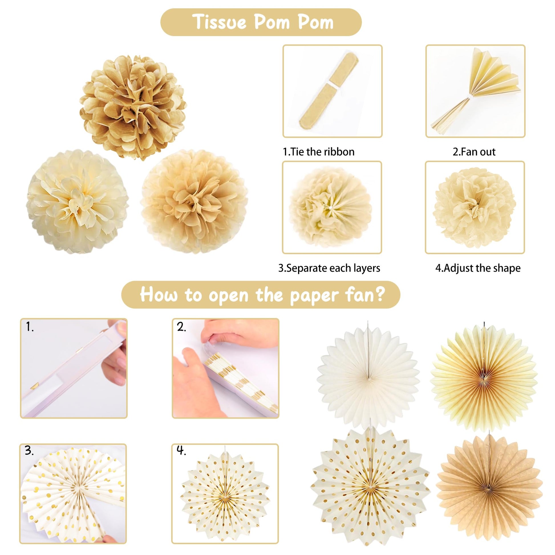 Vlipoeasn Champagne Gold Retirement Decorations for Men Women with Sash