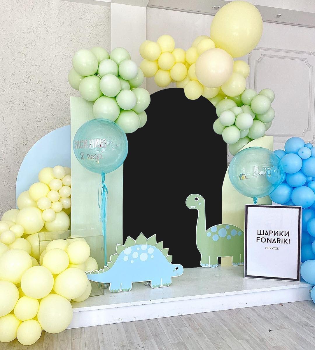 Wedding Arch Cover Black Arch Covers Stretchy Backdrop 4ft Spandex Fitted Arch Backdrop Cover Balloon Arch Stand Cover Round Top Chiara Arch Covers for Gender Reveal Baby Shower Party Ceremony