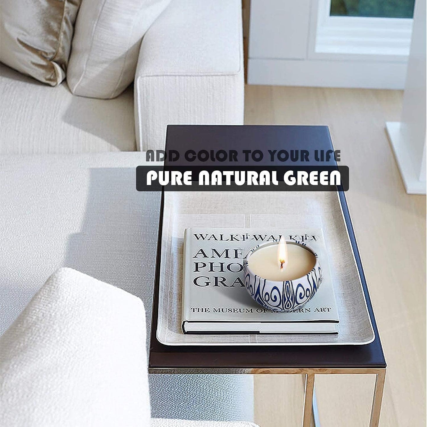 Scented Candles Gifts Set 16 Pack Soy Wax Travel Tin Jar Candles for Home 2.5 OZ for Mom for Christmas, Birthday, Thanksgiving, Mother's Day