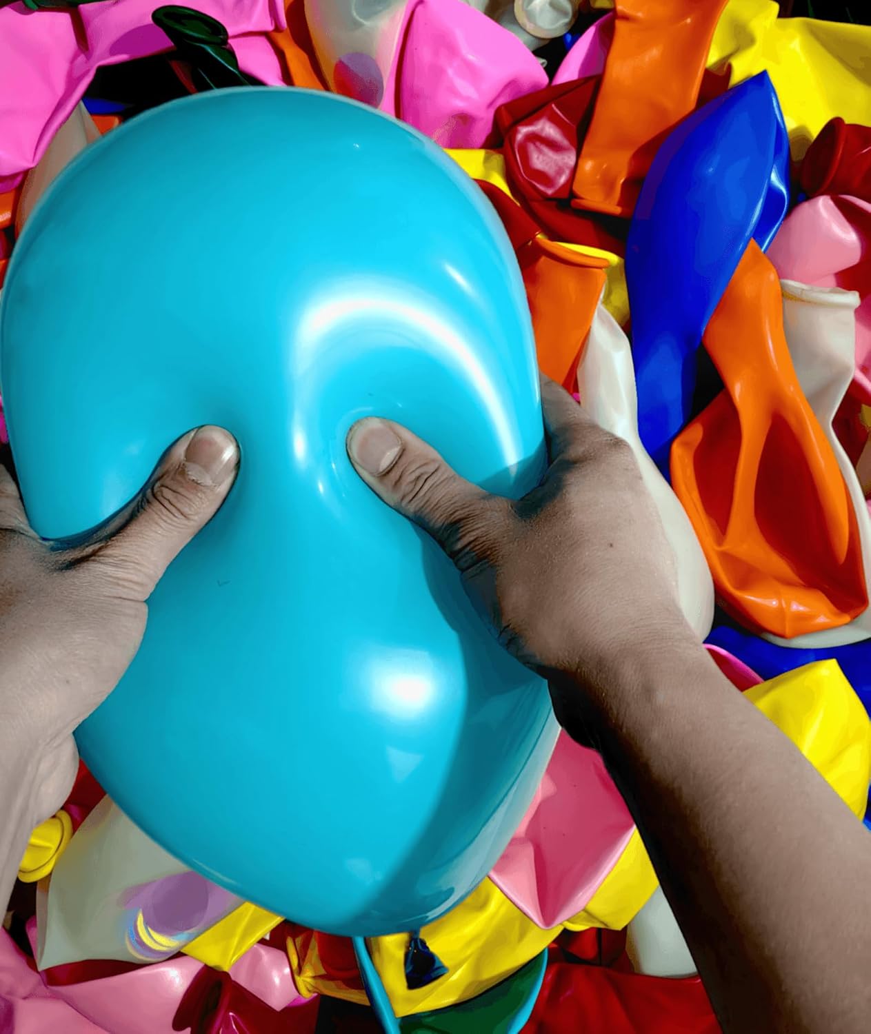 2000 Pcs Balloons Bulk 12 inch Assorted Colors Rainbow Latex Balloon 12 Colors, for Wedding, Graduation, Birthday Party Various Event Decorations