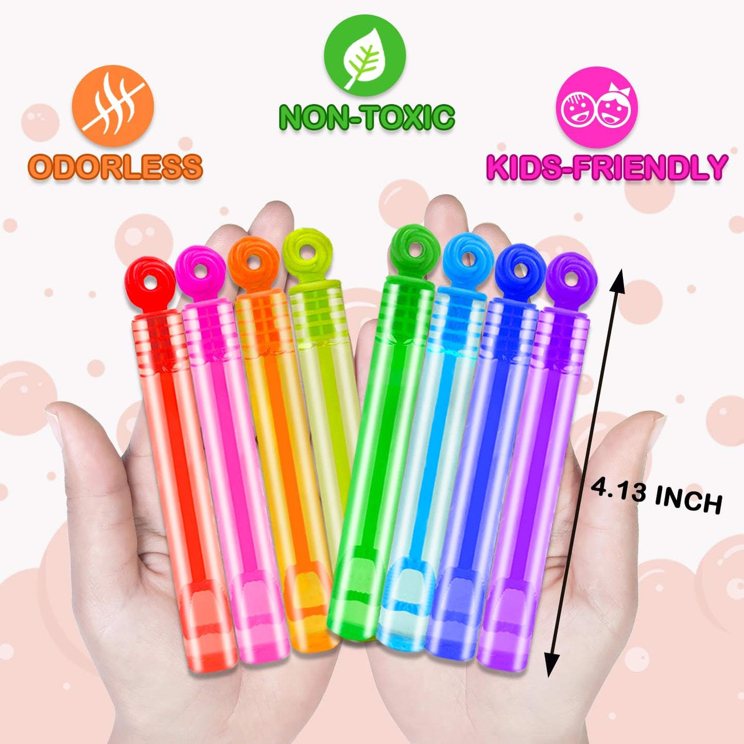 Party Goodie Bag Stuffer Fillers for Kids Toddler-32 Pack Mini Bubble Wands