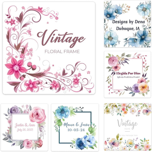 Custom Stickers Personalized Stickers Lables for Businesses Logo and Name,Birthday Party Wedding Favors Labels Custom Thank You Stickers