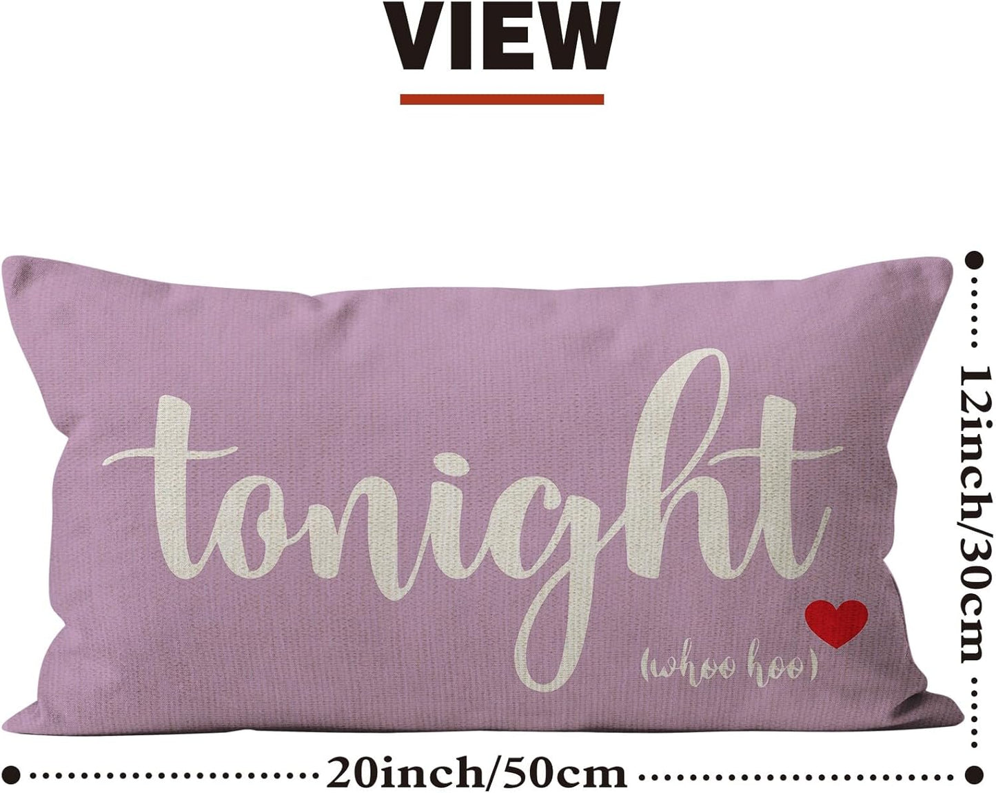 Mancheng-zi Bridal Shower Pillow Cover, Bachelorette & Wedding Gift, Funny Throw Pillow for Bedroom (Violet, 18x18)