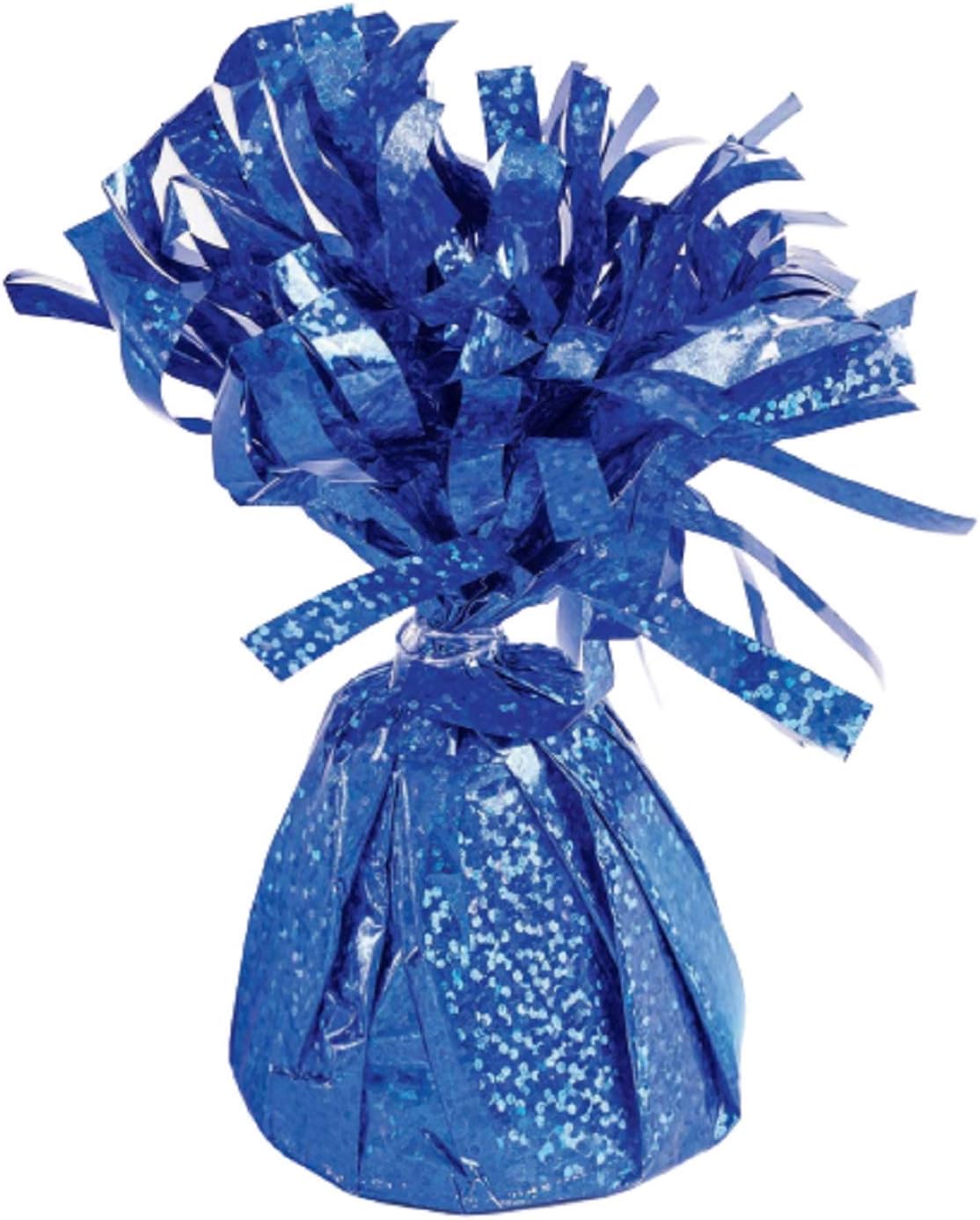 PMU 6 Pcs Kisses Balloon Weights - Decorative Balloon Weight for Christmas, Thanksgiving, Birthday, Party Favors, Wedding & Baby Shower - 6oz. Royal Blue, Pkg/6