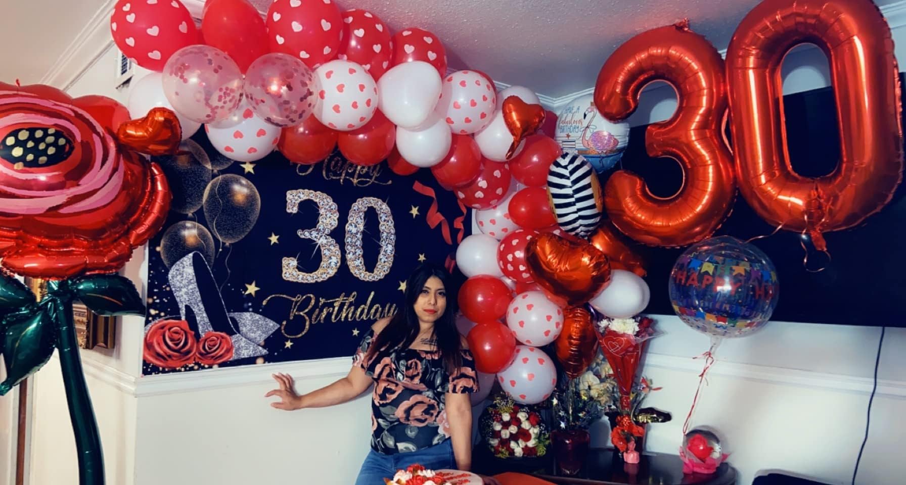 Number Balloons Red 2 Balloon 40 Inch for 2 12 Birthday Party Decorations