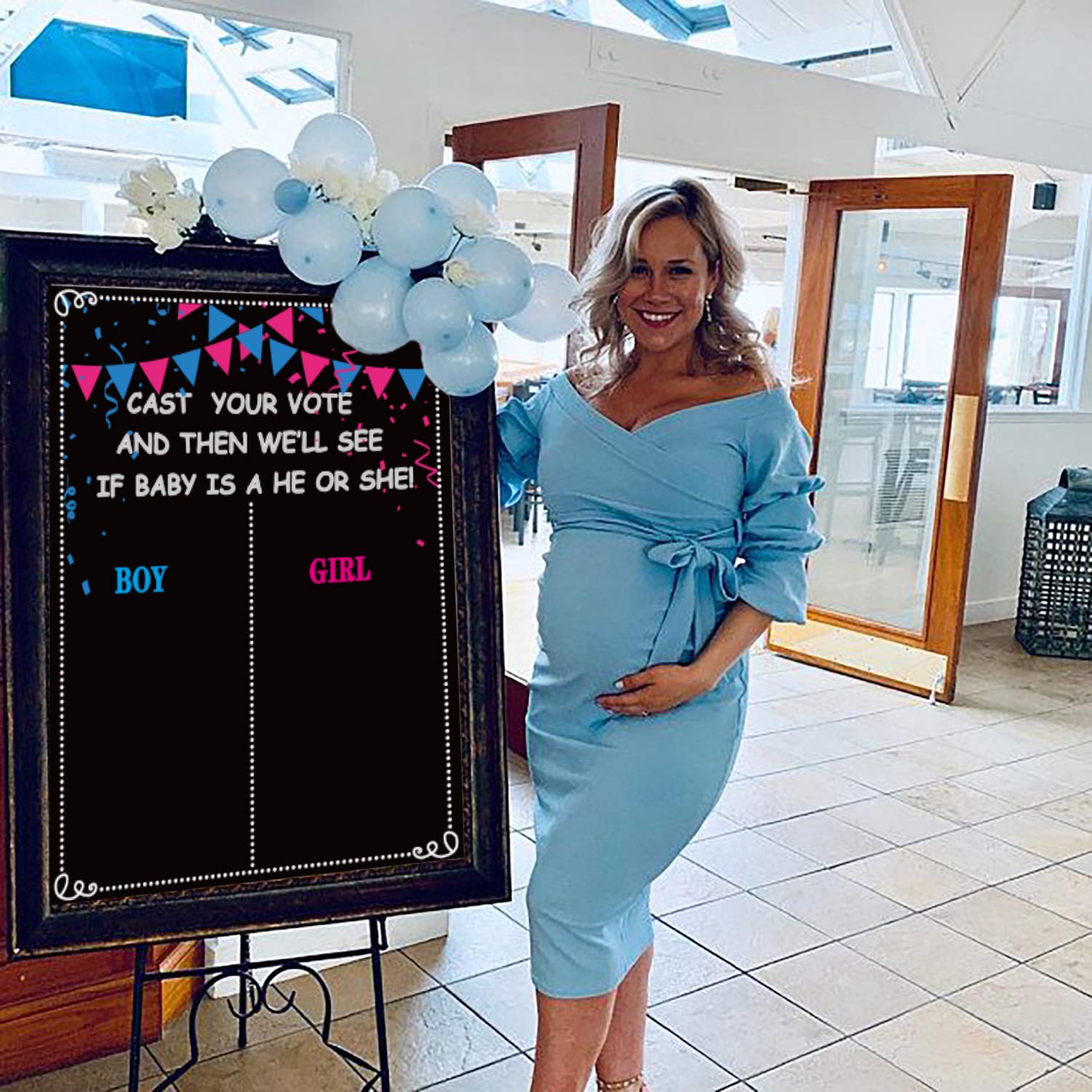 MISS FANTASY Gender Reveal Decorations 54 Voting Gender Reveal Games Ideas