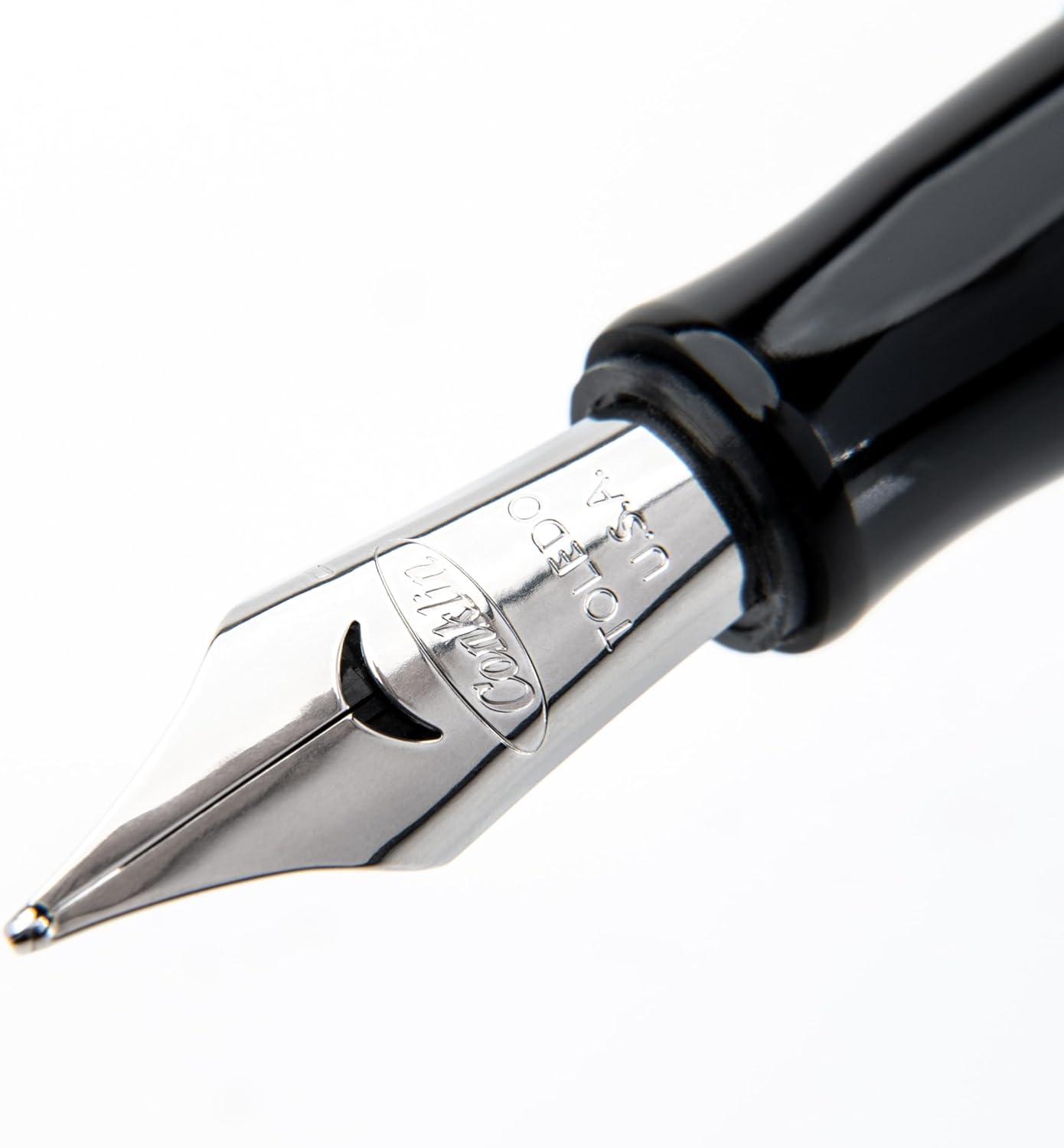 Conklin Duragraph Fountain Pen Red Nights - Flex Nib, Dynamic Writing Tool with Bold Red Finish