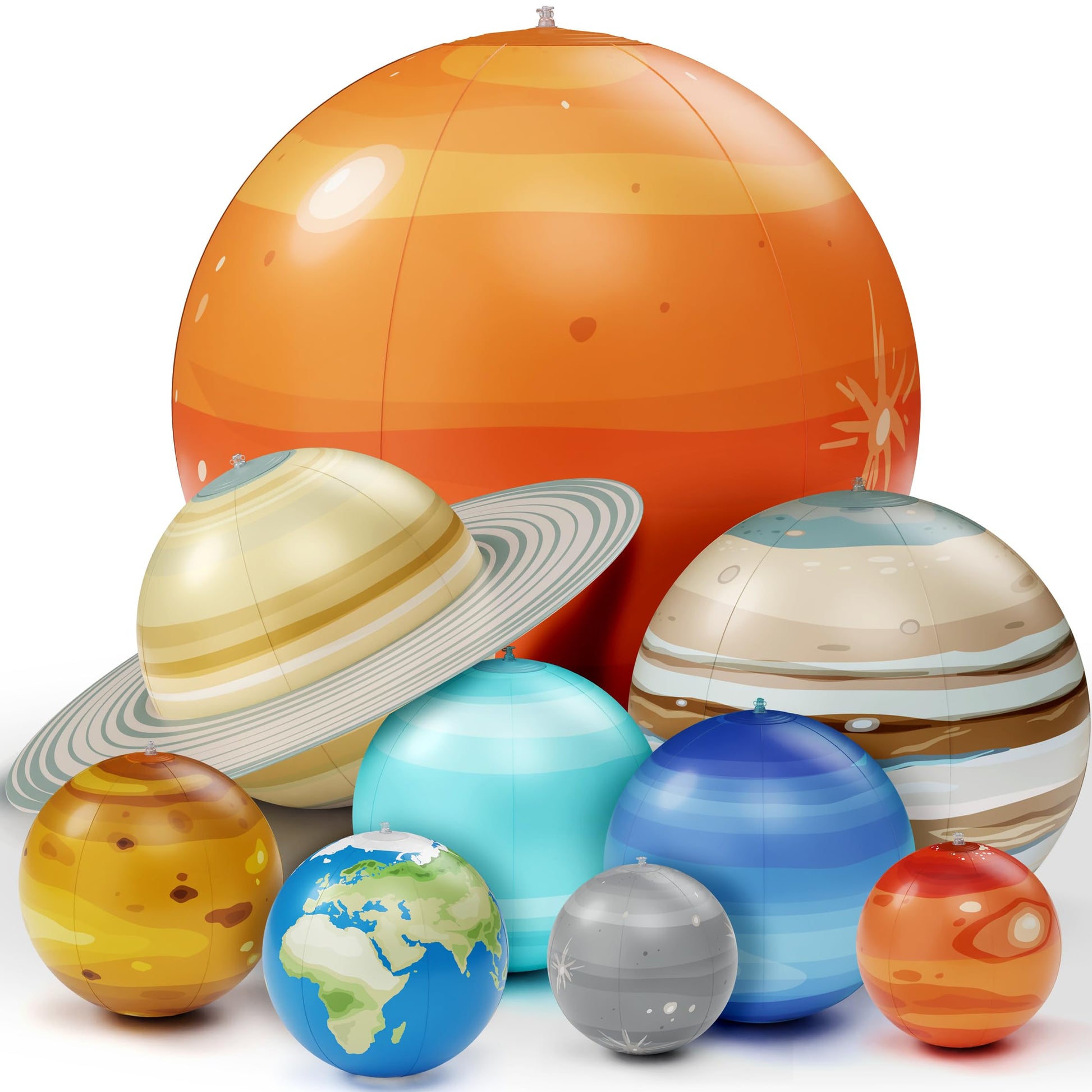 Inflatable Solar System Planets for Kids - Science Toys - Astronomy Gifts
