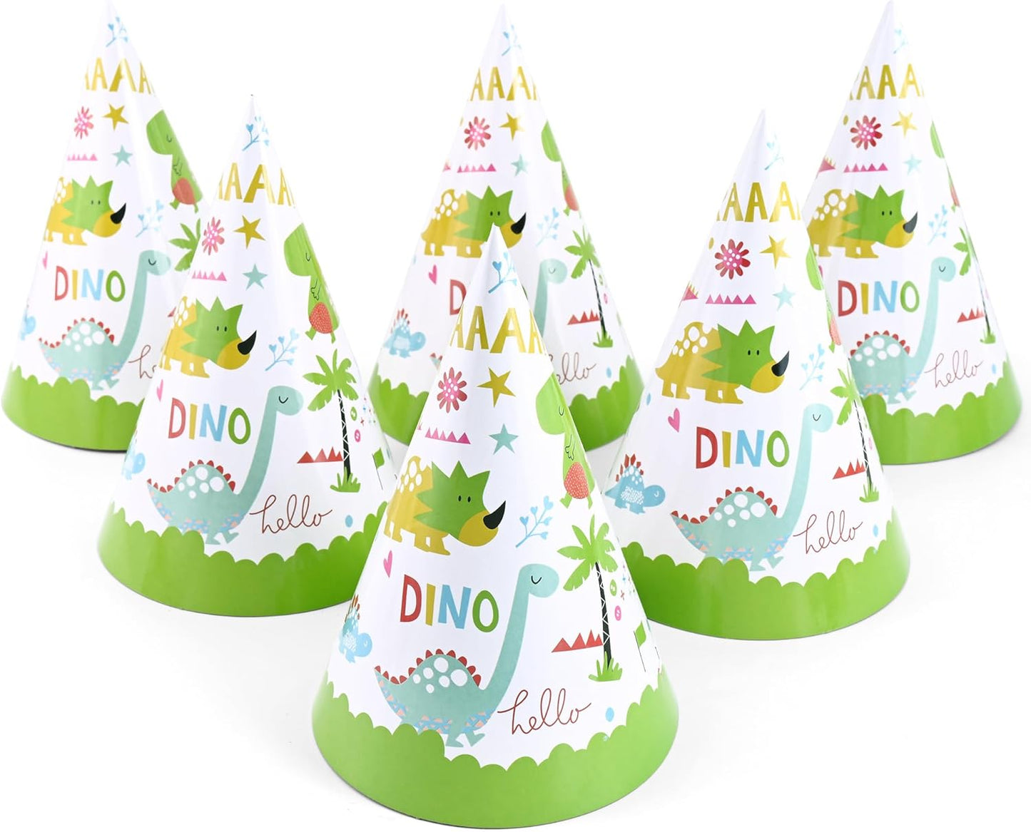 CANREVEL 12 PCS Party Hats for Kids and Adults, Party Headwear, Happy Birthday Hats, Birthday Party Decorations