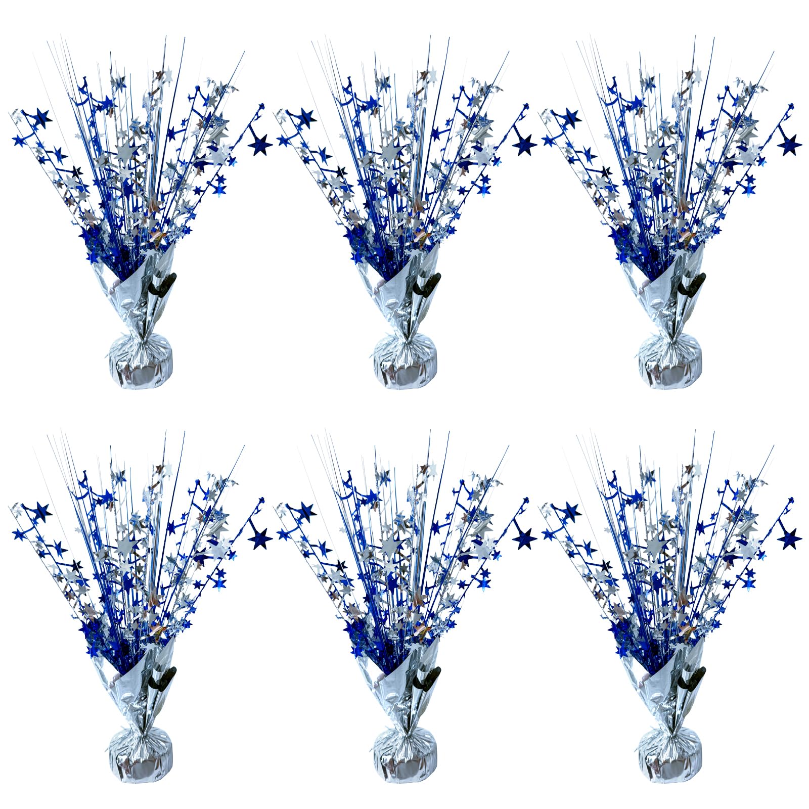 Birthday Table Centerpiece Party Decoration Foil Spray Centerpiece Tabletop