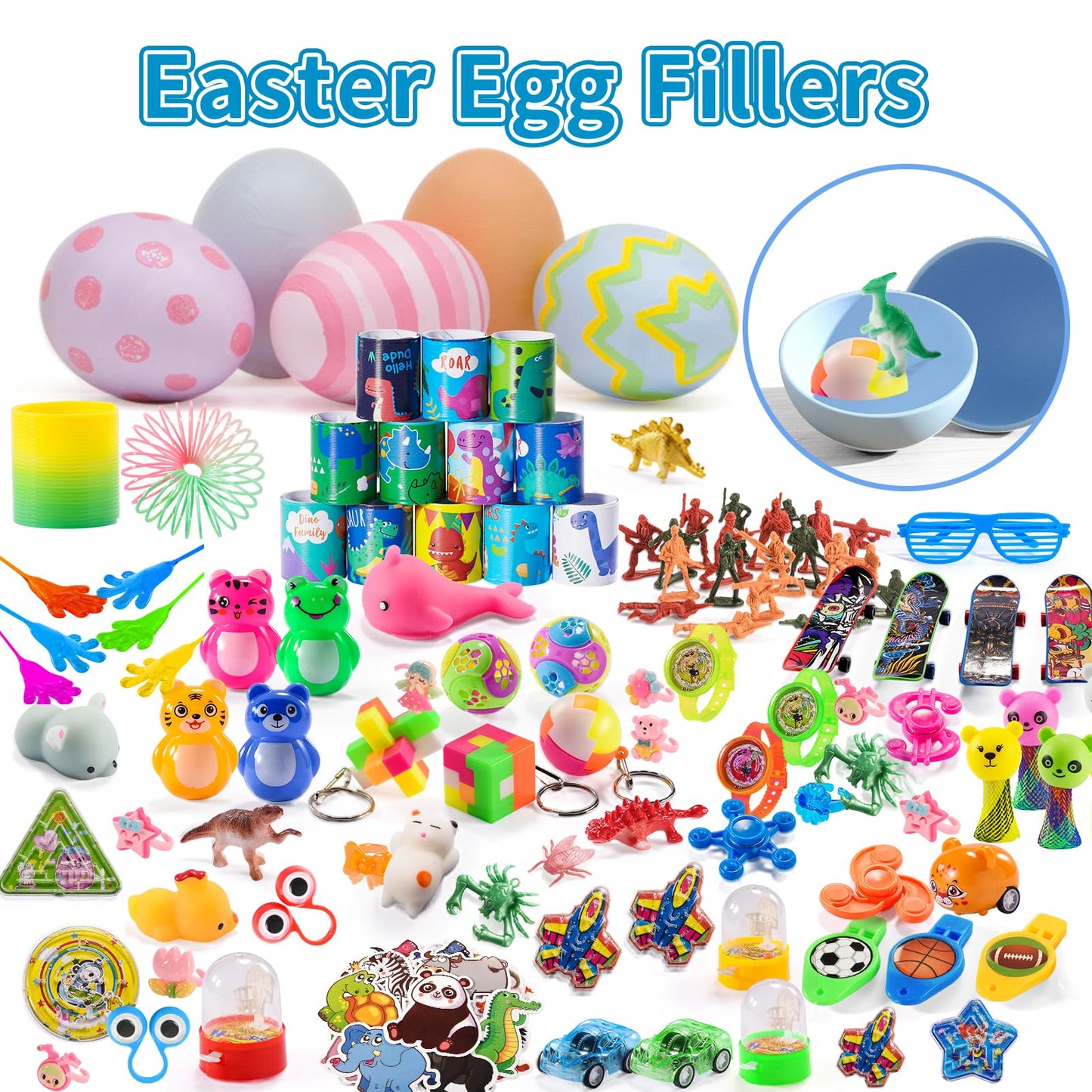 300 PCS Party Favor for Kids Goodie Bags Stuffers, Treasure Box Prizes Toys