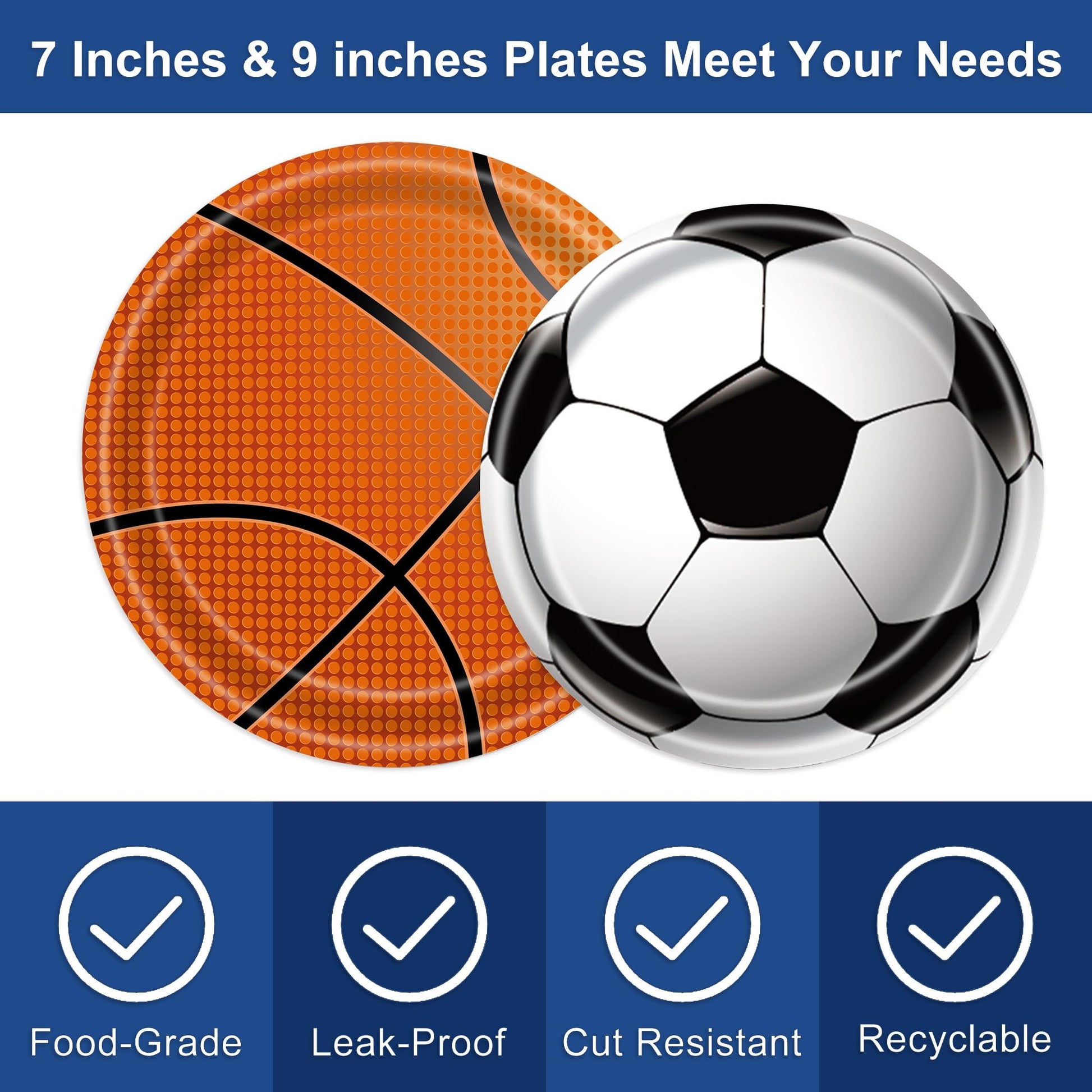 Sports Birthday Party Decorations 80Pcs Sports Party Supplies