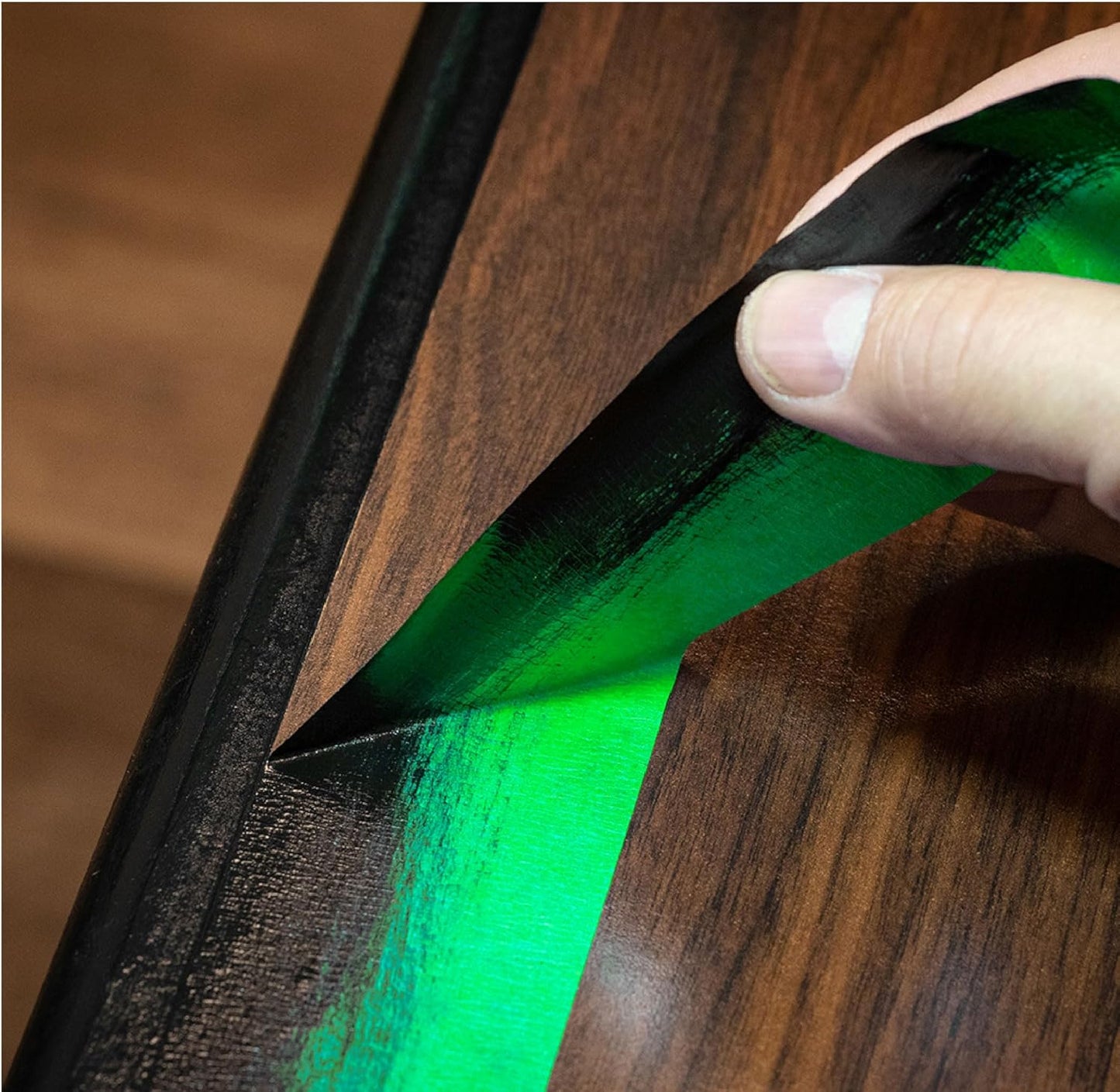 LAUCO DINOGREN High Performance Masking Tape for Car Paint, Heat & Water Resistant, Multi-Purpose Green (1 in (36 Rolls))