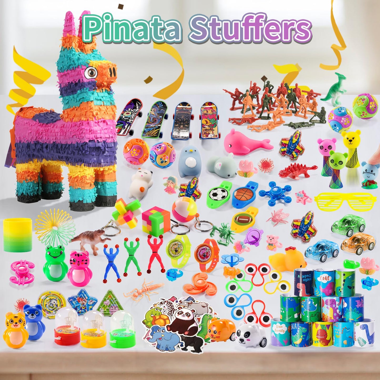 300 PCS Party Favor for Kids Goodie Bags Stuffers, Treasure Box Prizes Toys