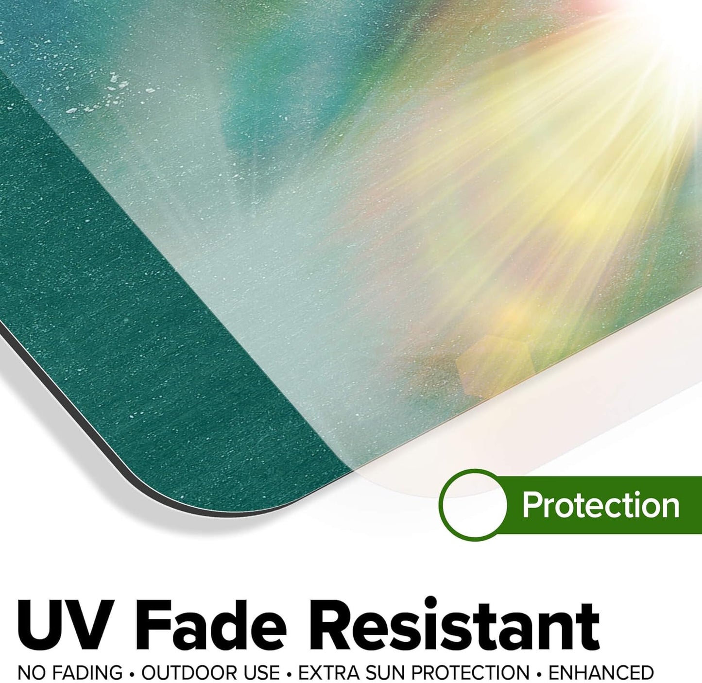 Custom Sign, Custom Street Sign, 11 Font Colors, 13 Font Styles, 4 Hole Options, 22 Sizes, 24x24 Inches, Rust Free DiBound, Fade Resistant, Made in USA by My Sign Center (Chalkboard Green)