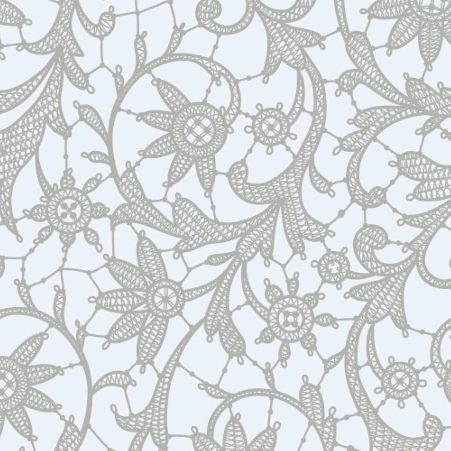 Exquisite Lace Table Cloth Rectangle Table Plastic 12-Pack Lace Tablecloth Rectangular 54" X 108" | Silver Floral Tablecloth Disposable | Wild Flower Party Decorations & Party Supplies