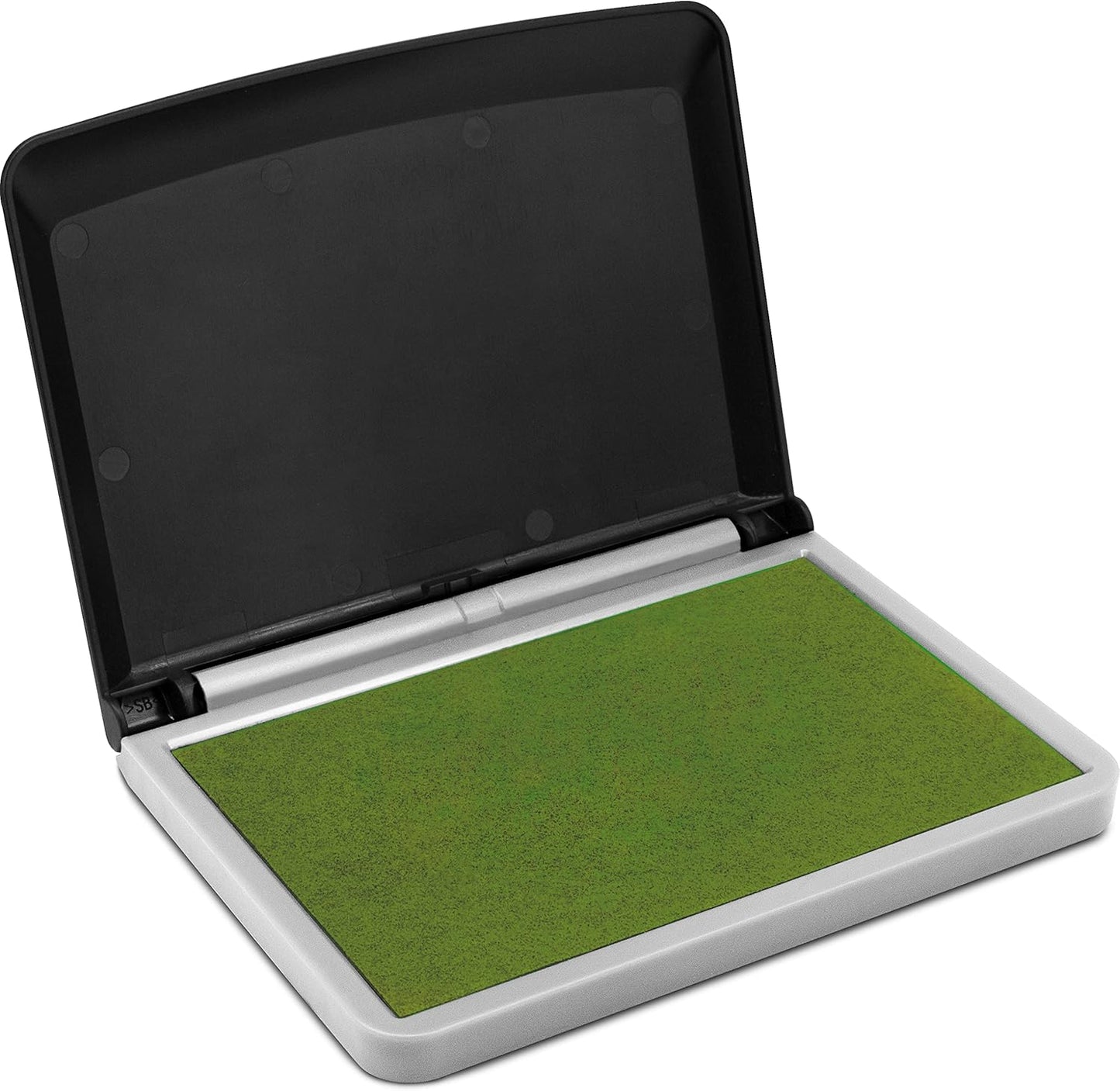 MaxMark Large Premium Olive Green Ink Stamp Pad - 2-3/4" by 4-1/4" - Premium Quality Felt Pad