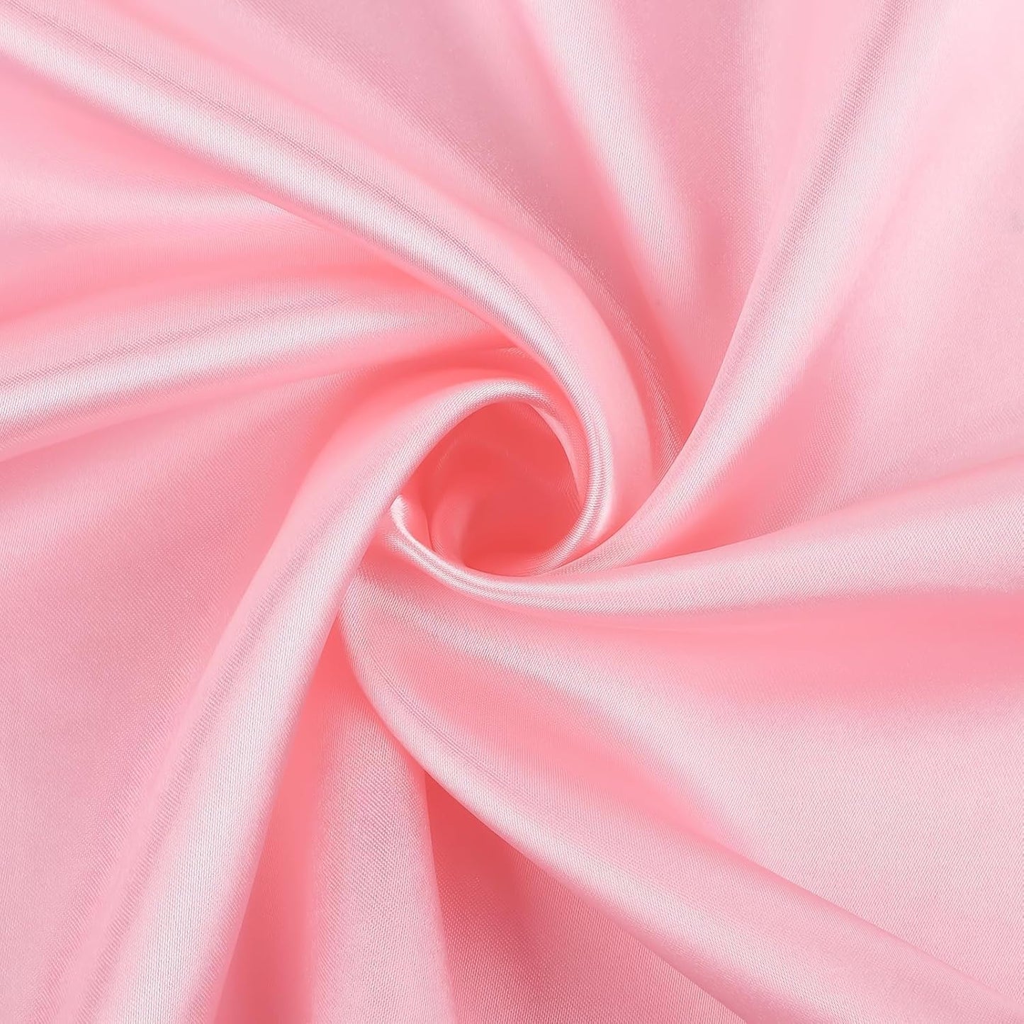 Aneco 12 Pieces Satin Napkins Soft Dinner Napkins Multicolor Square Weddings Table Napkins 17 x 17 Inches for Restaurant Weddings Party Dinner Decoration (Rainbow)