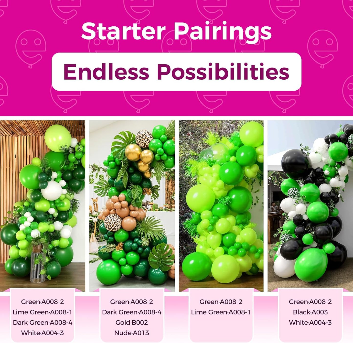 Bezente Green Balloons 18 Inch - 30 Pack Large Thick Light Green Balloons Big Round Green Latex Balloon for Birthday Bridal Shower Christmas Jungle Safari Theme Party Decorations