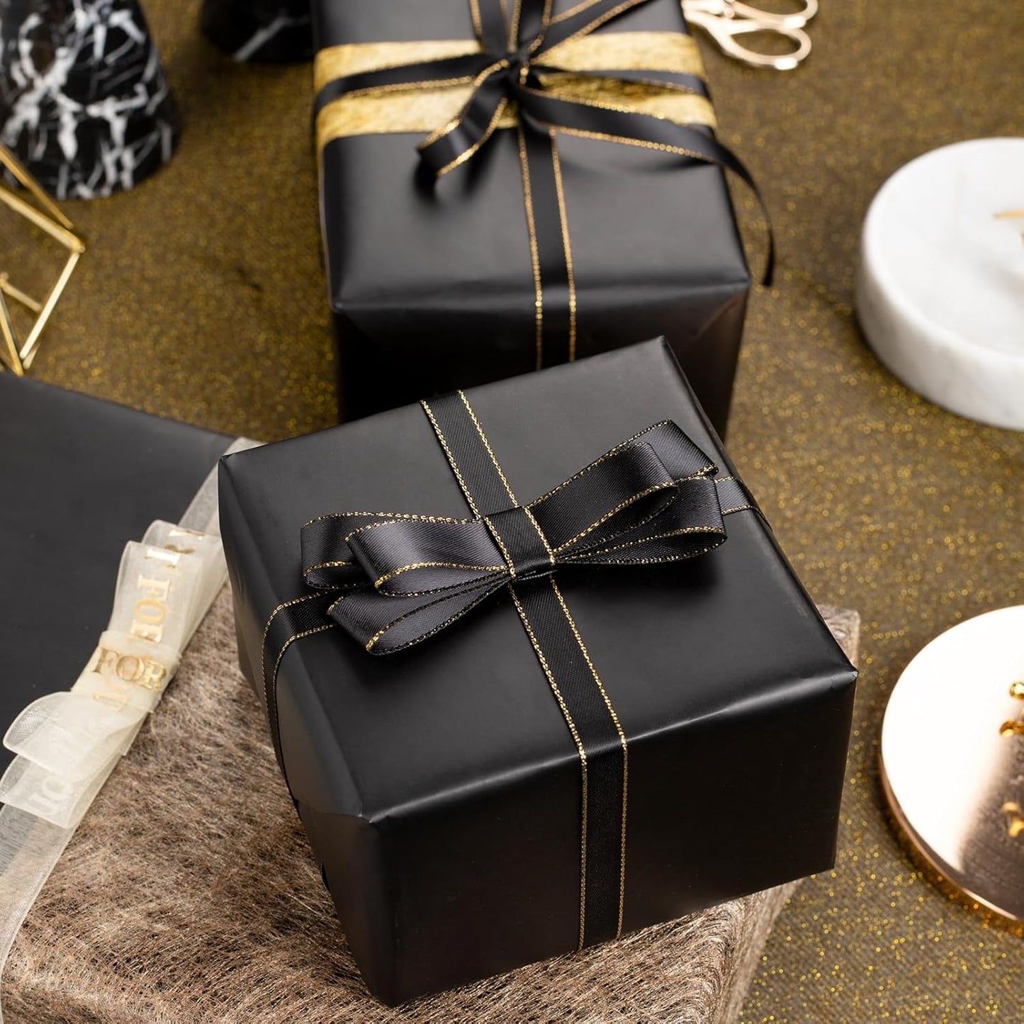 Garbendy Gift Wrapping Paper Roll-Solid Color Pearly-Lustre Paper,Perfect for Wedding, Valentine's Day,Birthday, Christmas,Baby Shower, Party - 17 Inch X 33 Feet