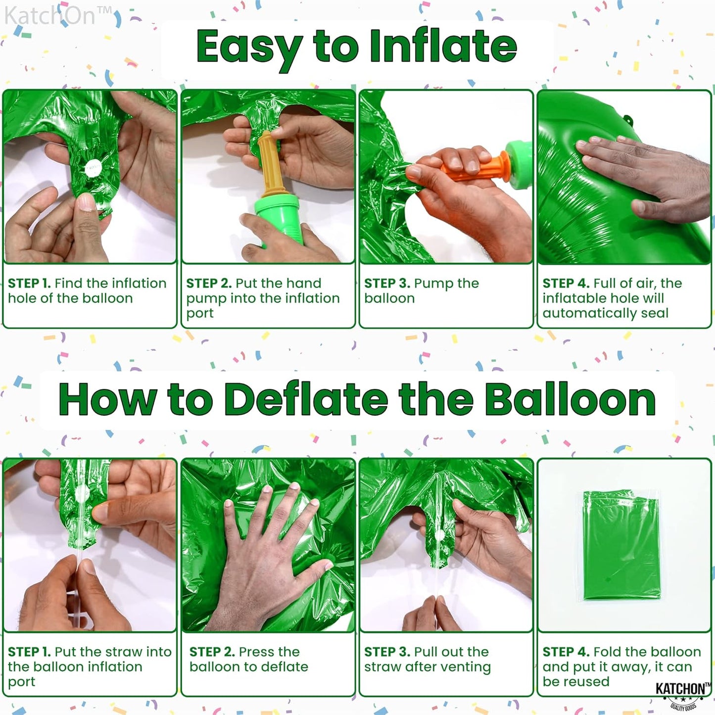 KatchOn, Dark Green 16 Balloons Number - 40 Inch | Green Number 16 Balloons for 16th Birthday Decorations for Girls | Birthday balloons for 16th Birthday Decorations for Boys