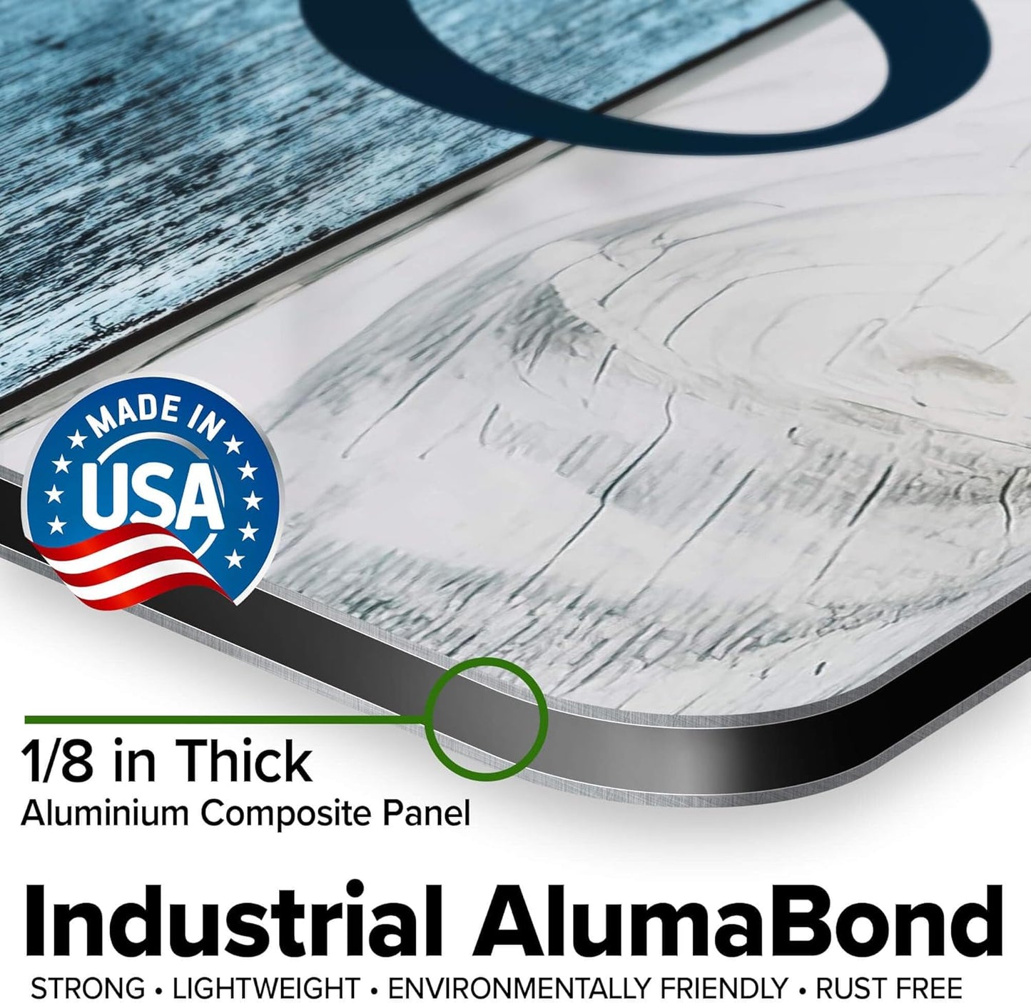 Custom Sign, Custom Street Sign, 11 Font Colors, 13 Font Styles, 4 Hole Options, 22 Sizes, 30x30 Inches, Rust Free DiBound, Fade Resistant, Made in USA by My Sign Center (Coastal)