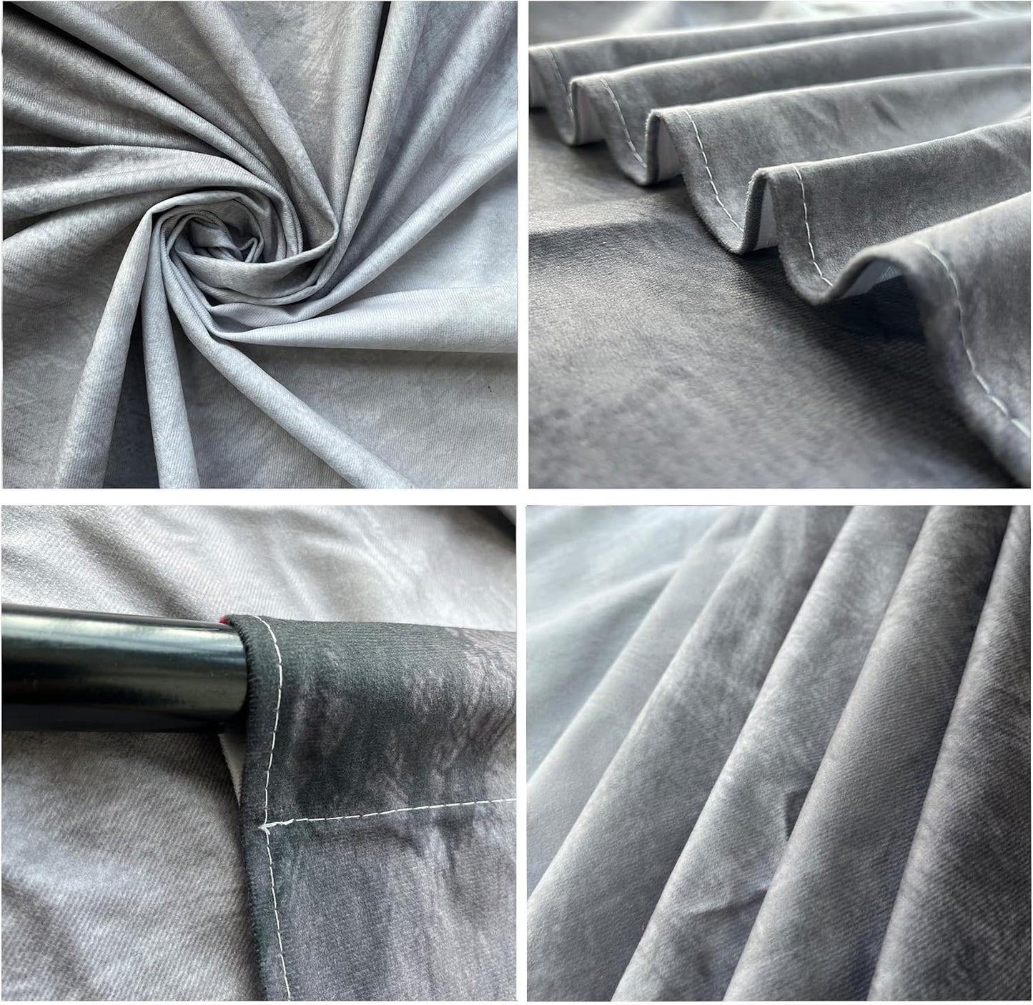 8x10ft Abstract Black Gray Portrait Photography Backdrops Photo Studio Prop Background for Children Adult