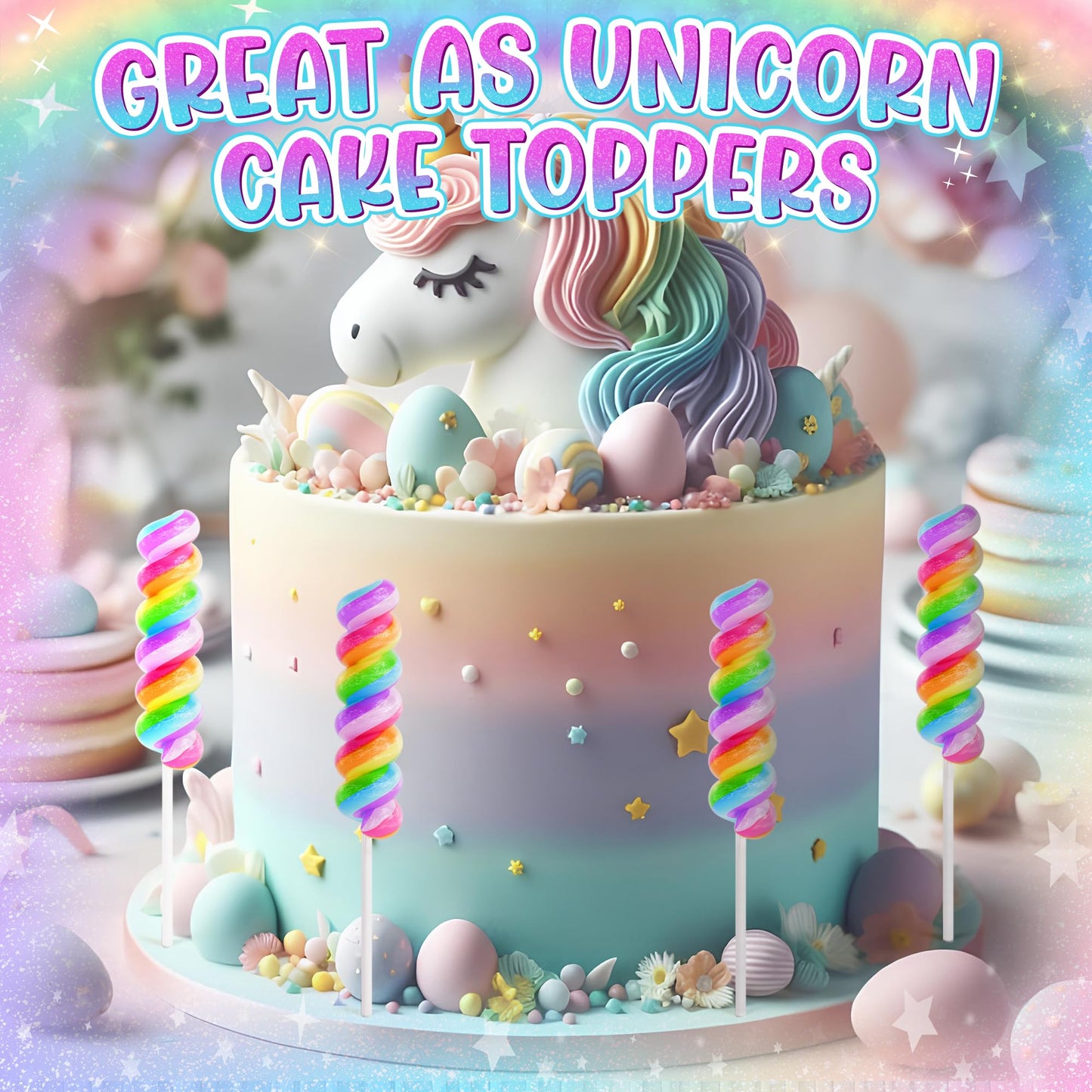Unicorn Lollipops Individually Wrapped 20pk – Unicorn Party Favors