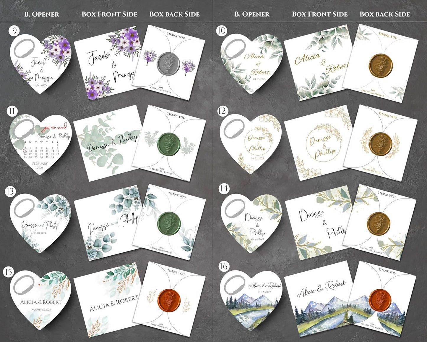 Wedding Bottle Opener Favors for Guests in Bulk, Hearts Shape Bottle Opener, Personalized Party Favors in Bulk, Wedding Favor Guests. 20 to 300 pcs. Custom Fridge Bottle Opener (Heart)