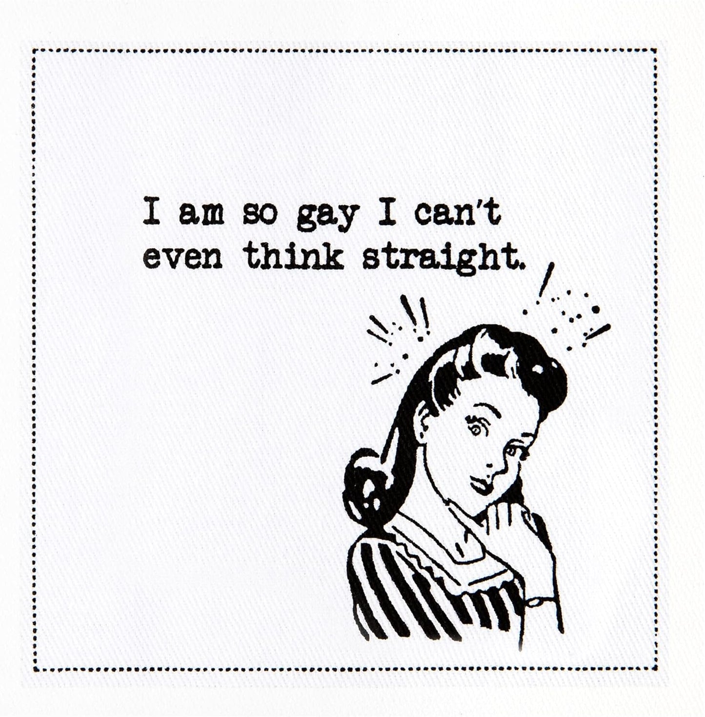 Five Star Napkins Pride Quotes, White Cotton Cocktail Napkins, Beverage Napkins, Bar Napkins, Cloth Napkins, Party Napkins, Events, Holidays, Weddings, Birthdays, Disposable, 4.5" x 4.5"- (50x)