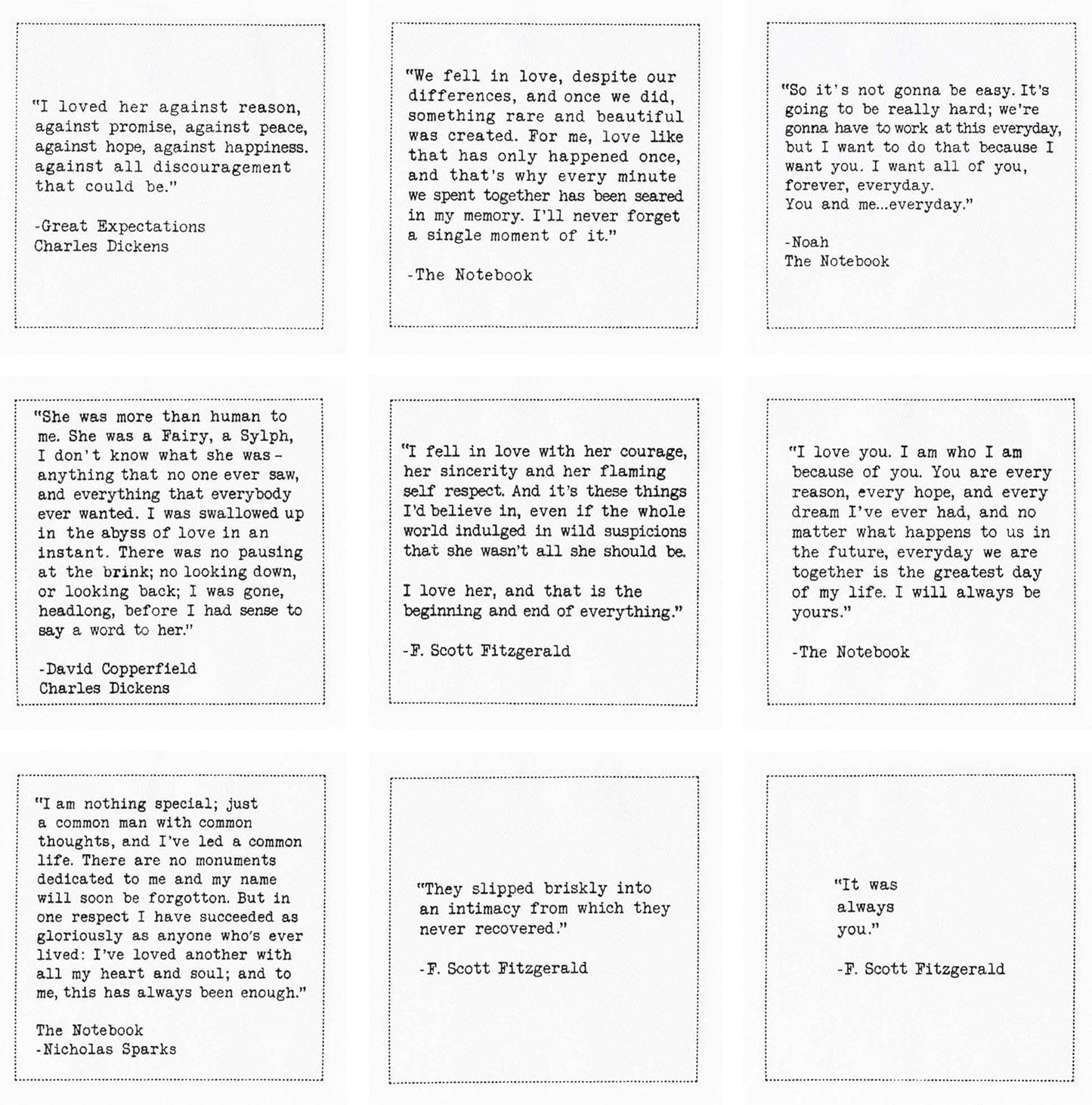 Five Star Napkins Love Quotes, White Cotton Cocktail Napkins, Beverage Napkins, Bar Napkins, Cloth Napkins, Party Napkins, Events, Holidays, Weddings, Birthdays, Disposable, 4.5" x 4.5"- (50x)