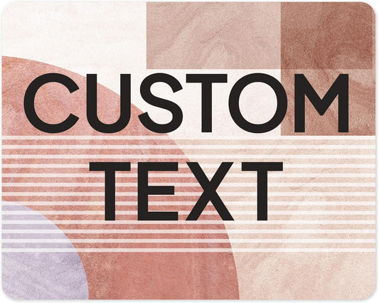 Custom Sign, Custom Street Sign, 11 Font Colors, 13 Font Styles, 4 Hole Options, 22 Sizes, 24x30 Inches, Rust Free DiBound, Fade Resistant, Made in USA by My Sign Center (Mid-Century Modern 1)