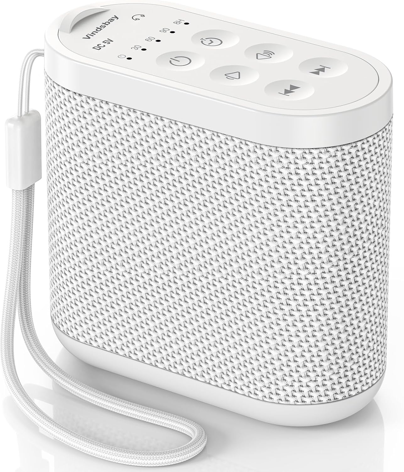 Portable Travel Sound Machine for Adults, Baby Sleeping - White Noise Machine：Rechargeable Battery, Headphone Jack, 21 Sounds, Sleep Timer - Noise Machine for Office Privacy & Noise Canceling, Home