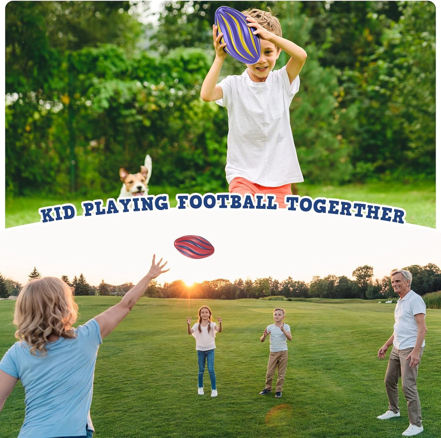 Jerify 12 Pcs Mini Foam Footballs for Kids Students 7 Inch Small Spiral Football Toys Easy Grip Waterproof Soft Emulation Ball for School Gift Sports Party Game (Vivid Color)