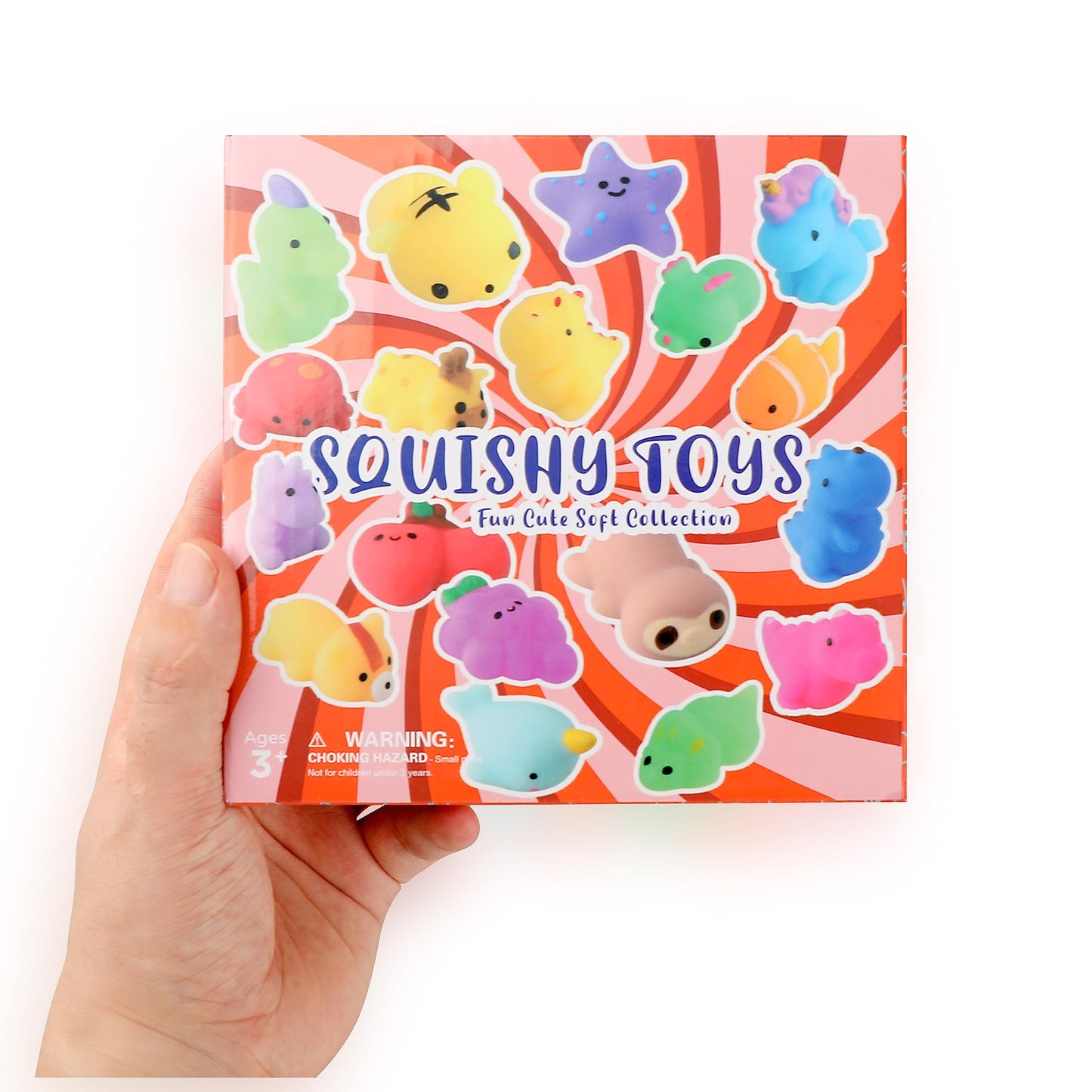 nobasco Squishies, 30 Pack Mochi Squishy Toys - Kawaii Cat Squishys Slow Rising Animals - Party