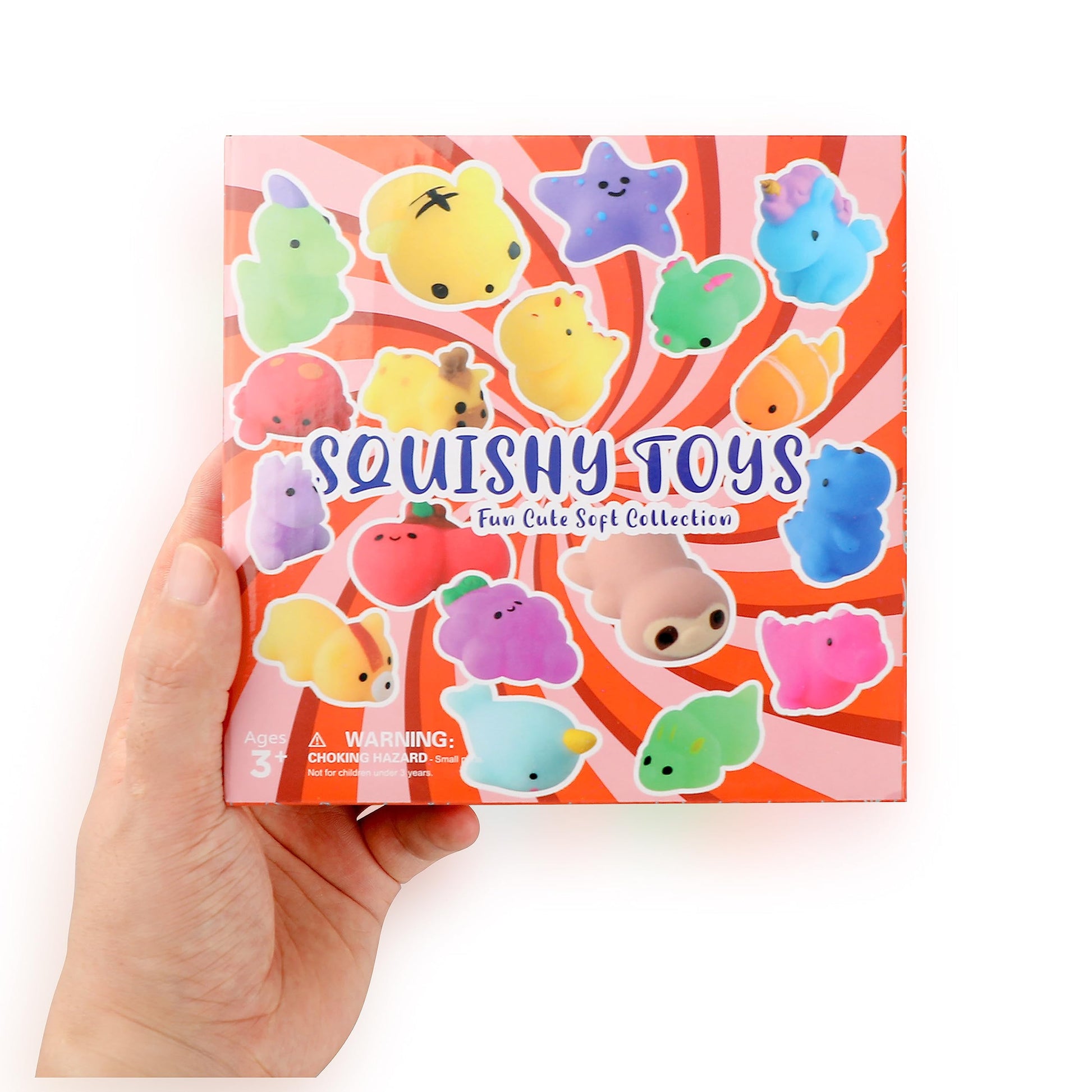 nobasco Squishies, 30 Pack Mochi Squishy Toys - Kawaii Cat Squishys Slow Rising Animals - Party