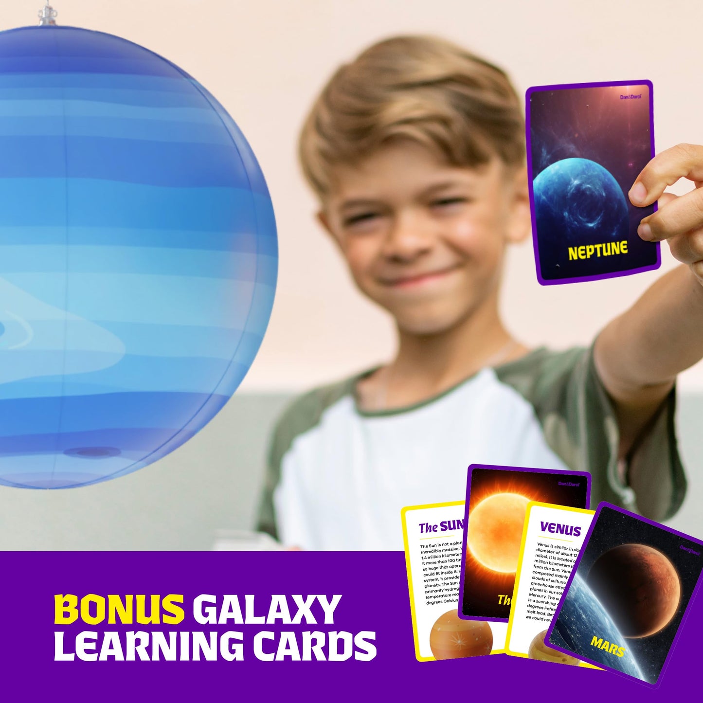 Inflatable Solar System Planets for Kids - Science Toys - Astronomy Gifts